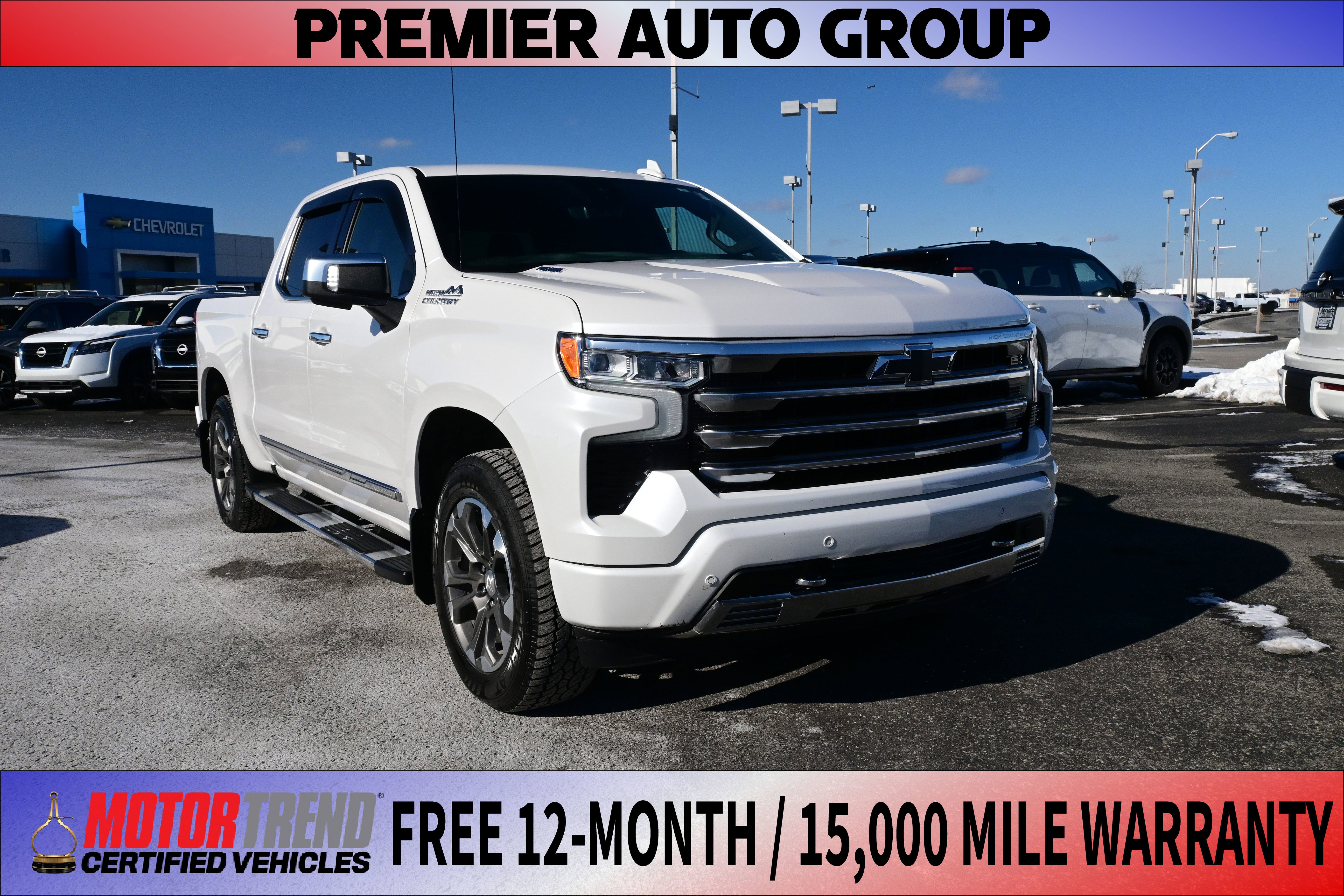 2023 Chevrolet Silverado 1500 High Country Crew Cab 4WD