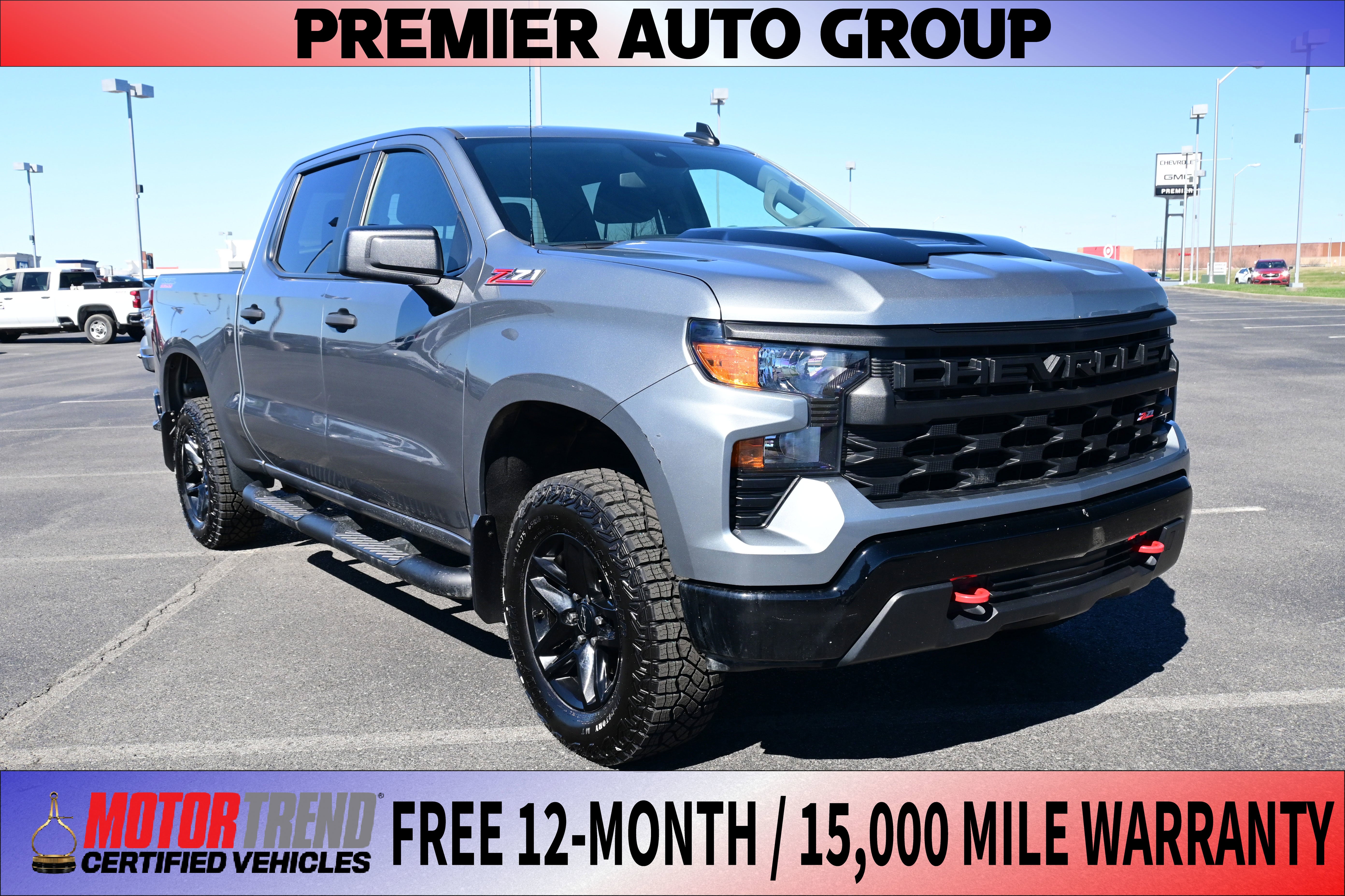 2023 Chevrolet Silverado 1500 Custom Trail Boss Crew Cab 4WD