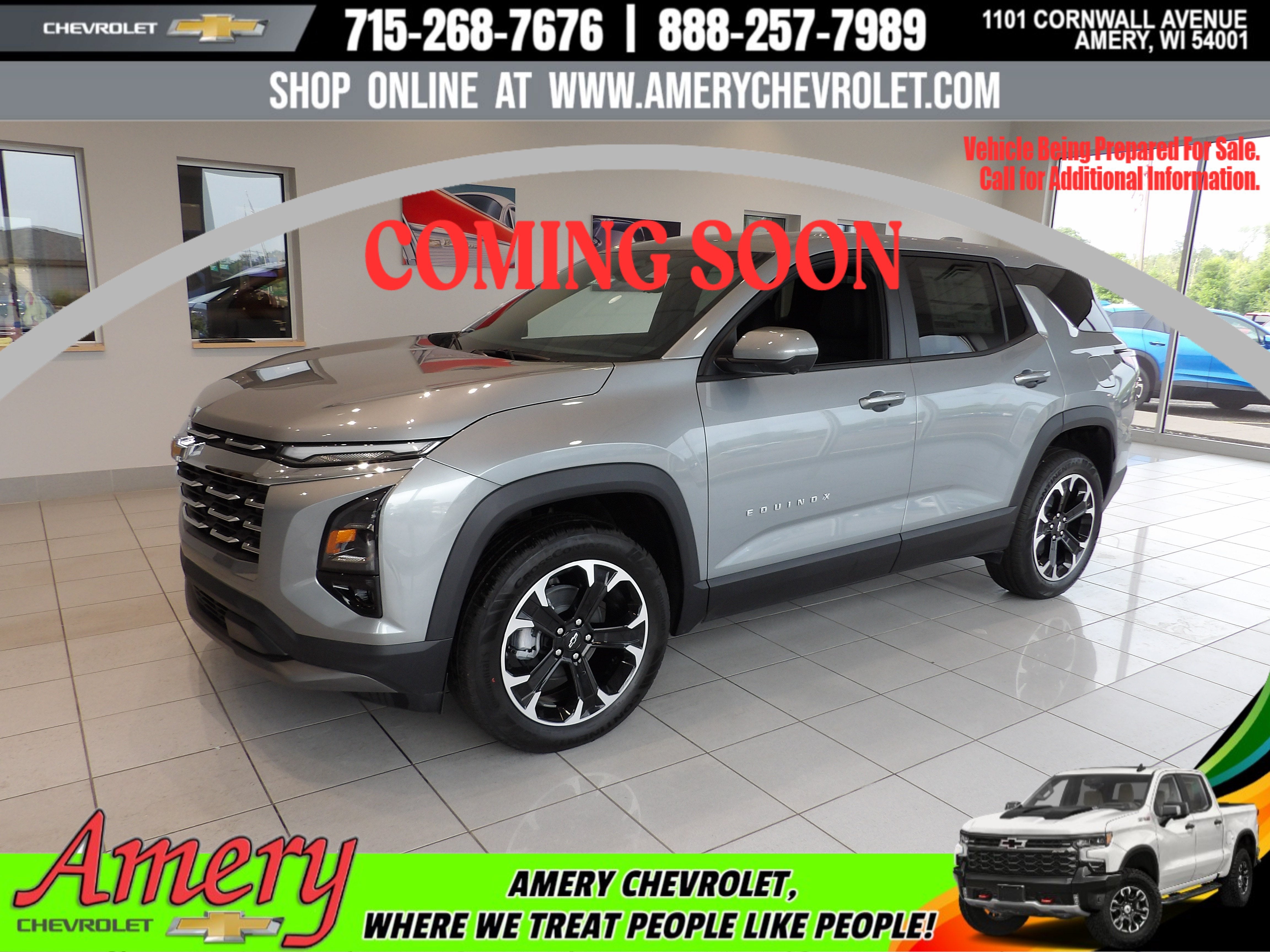 Sterling Gray Metallic 2027 Chevrolet Equinox SUV / Crossover Four-Wheel Drive 8-Speed Automatic
