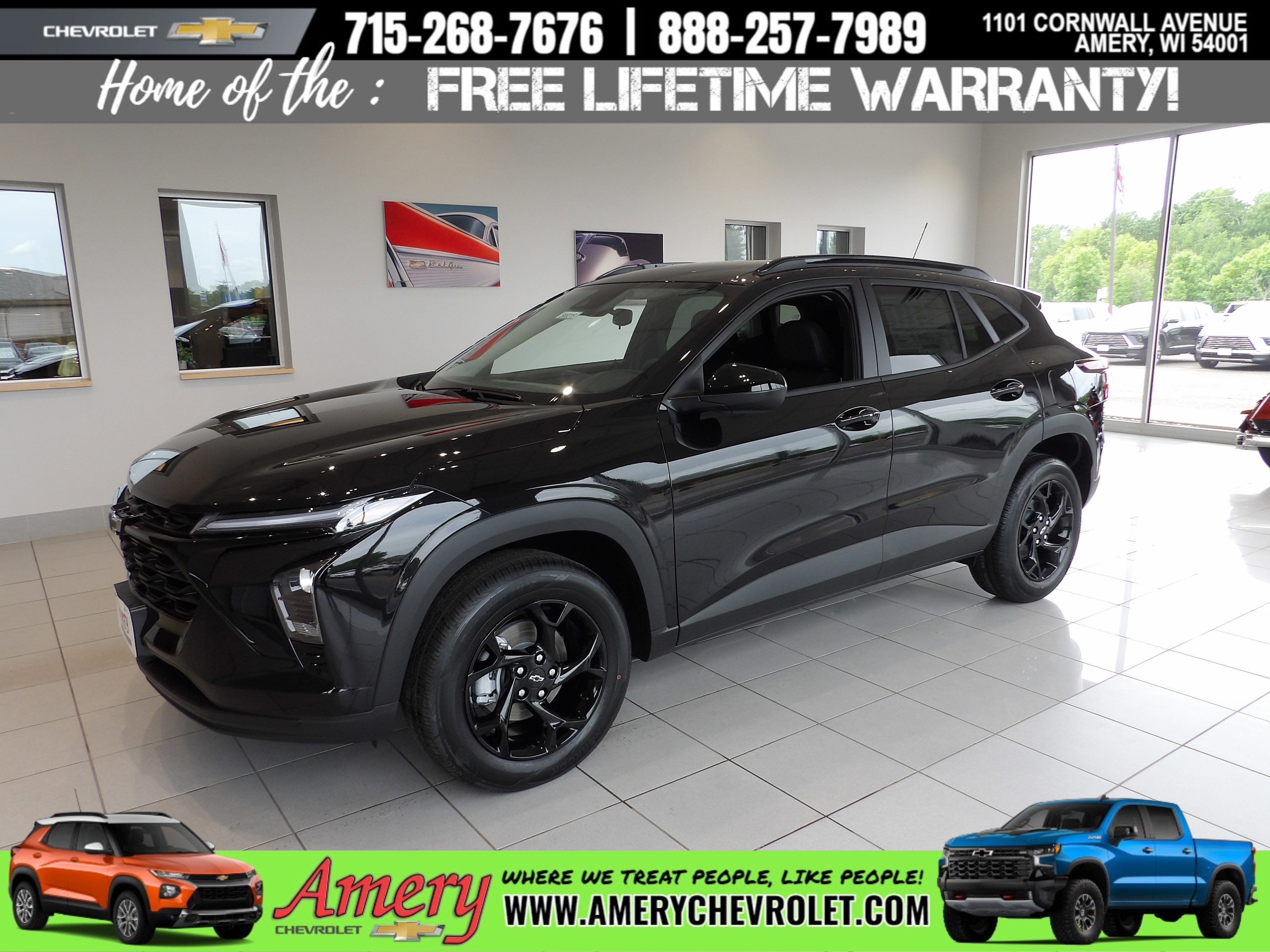 Mosaic Black Metallic 2026 Chevrolet Trax SUV / Crossover Front-Wheel Drive 6-Speed Automatic
