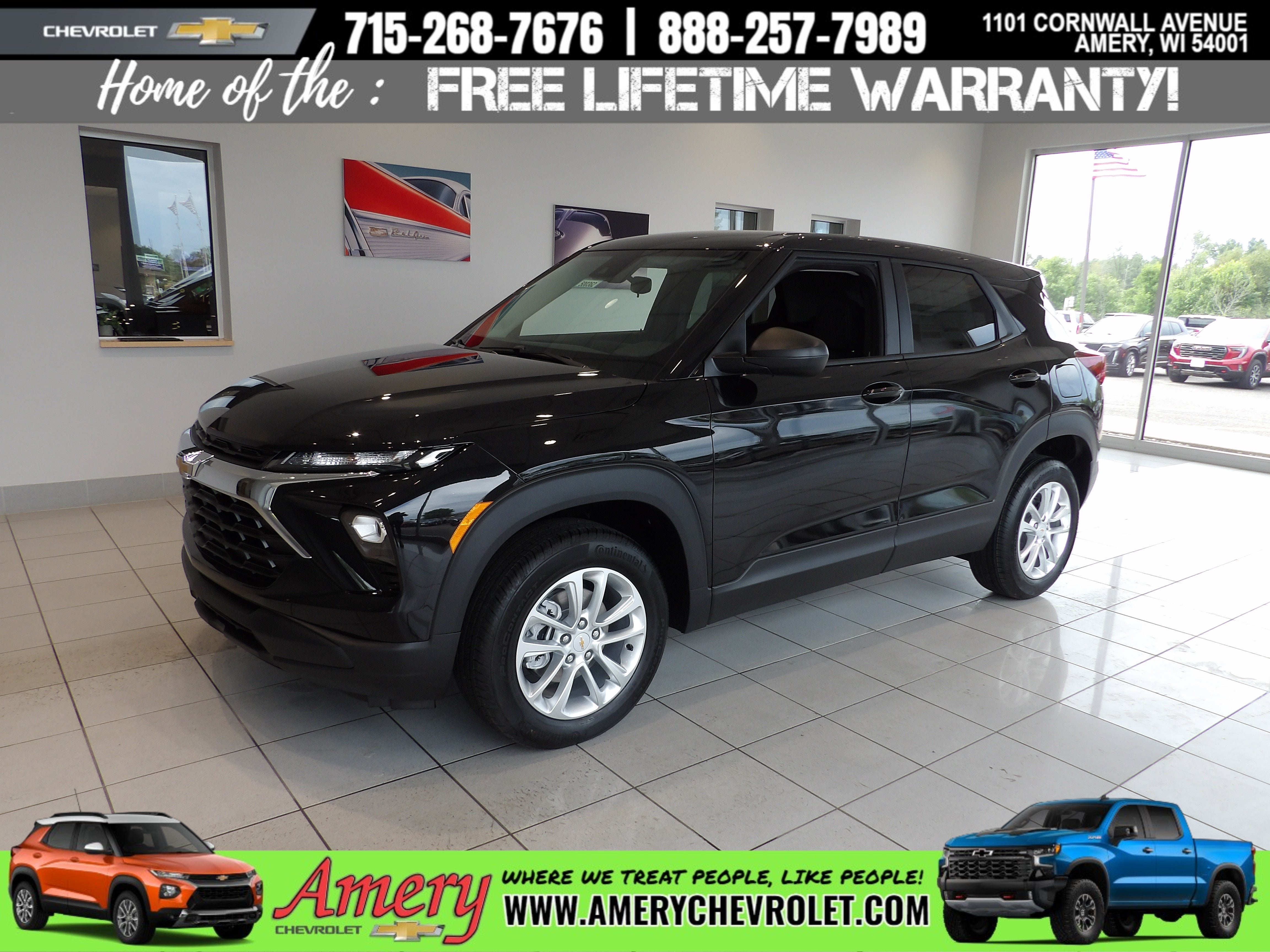 Mosaic Black Metallic 2026 Chevrolet Trailblazer SUV / Crossover Four-Wheel Drive 9-Speed Automatic
