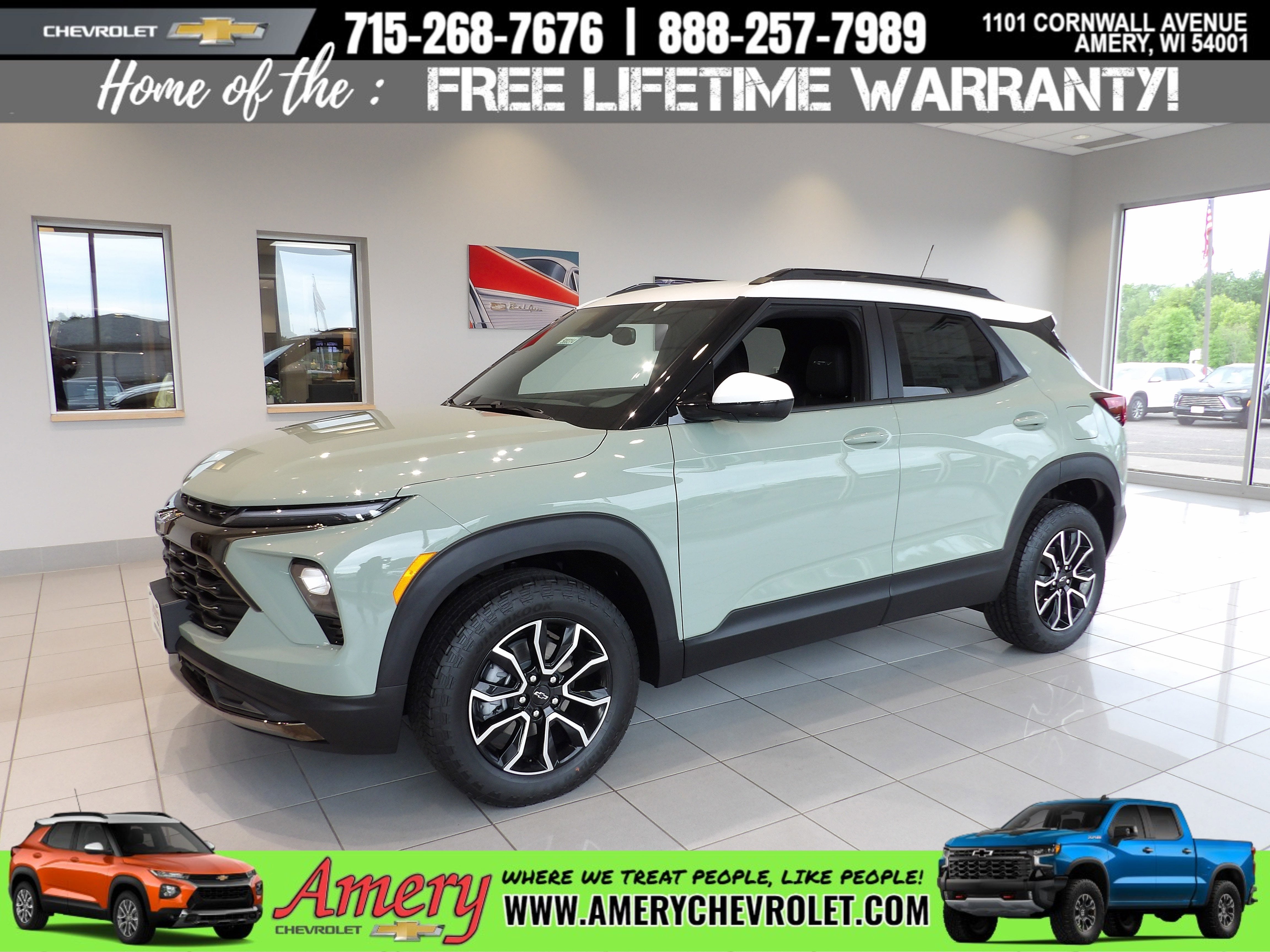 Cacti Green 2026 Chevrolet Trailblazer ACTIV AWD SUV / Crossover Four-Wheel Drive Automatic
