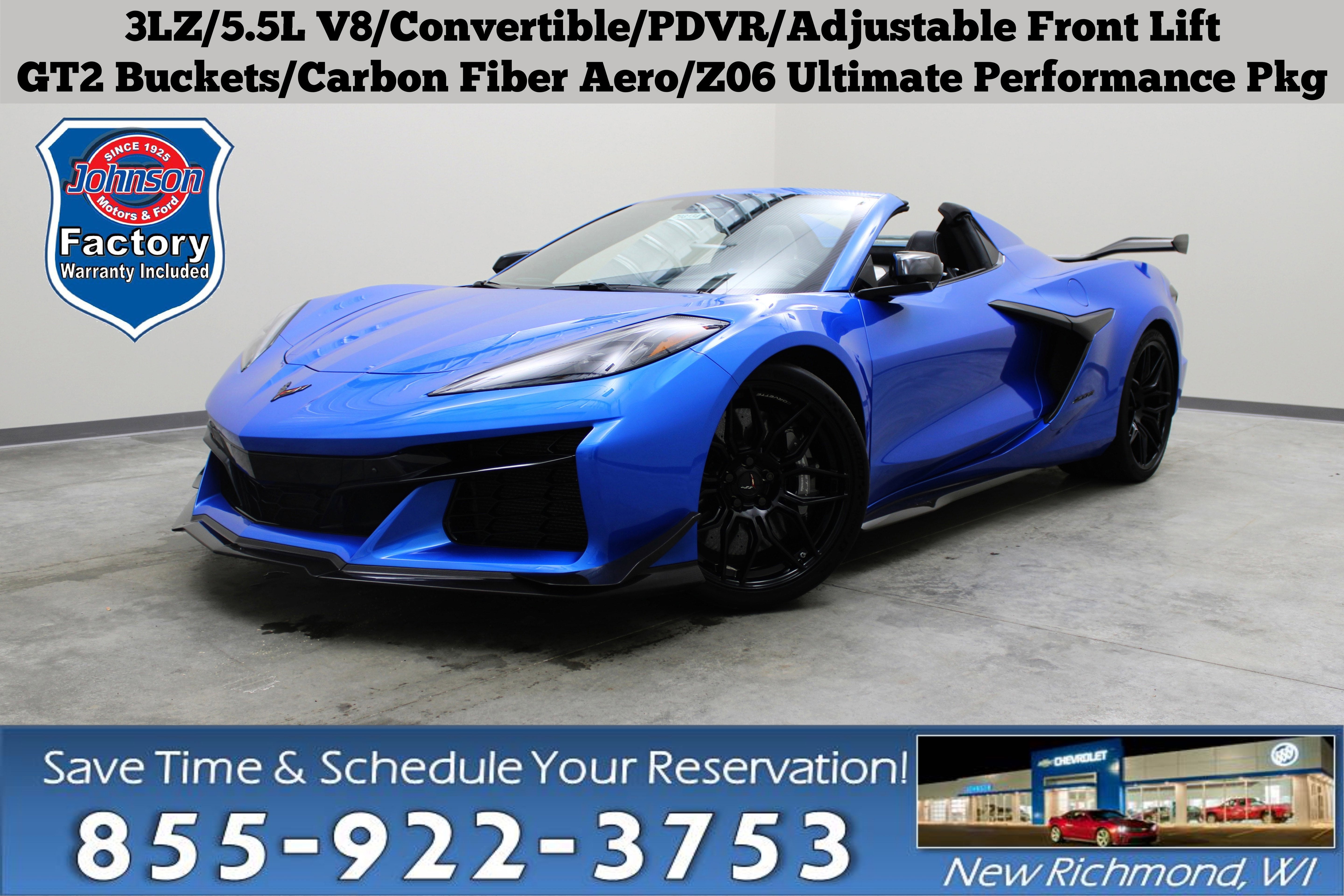 2024 Chevrolet Corvette Z06 3LZ Convertible RWD