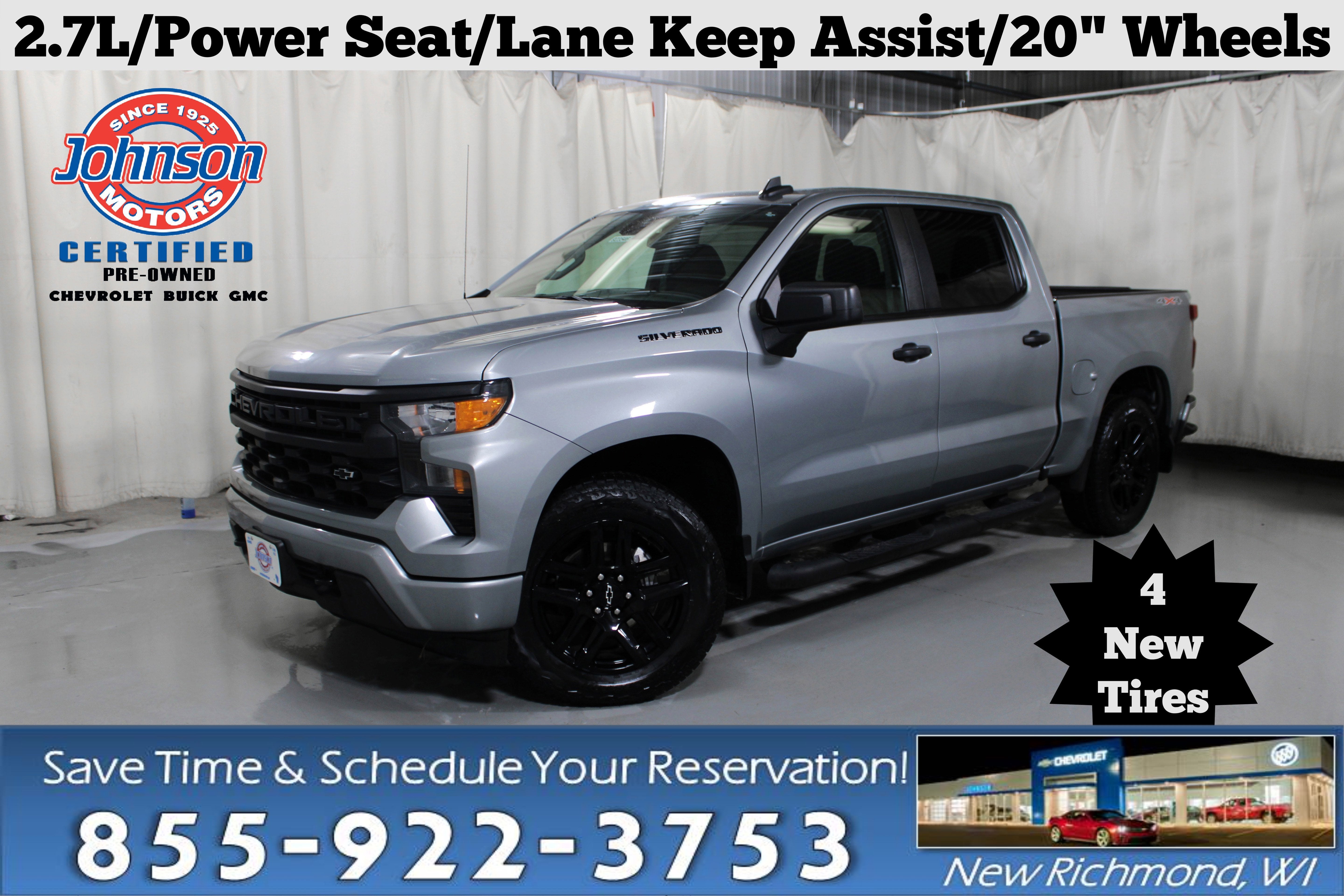 2024 Chevrolet Silverado 1500 Custom Crew Cab 4WD