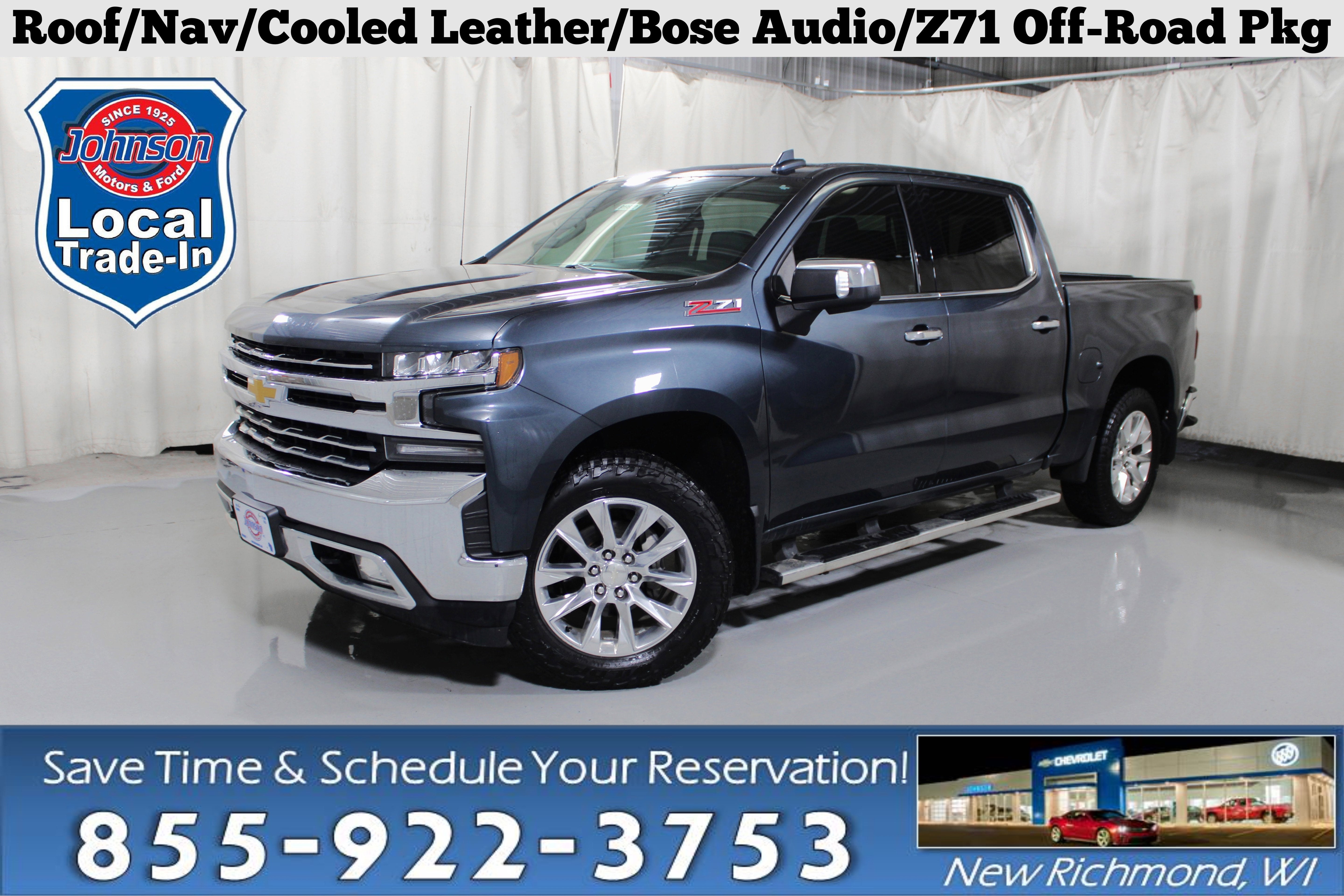 2019 Chevrolet Silverado 1500 LTZ Crew Cab 4WD