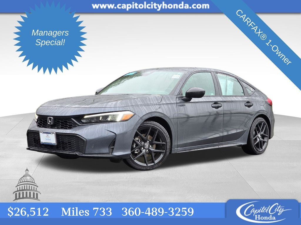 2026 Honda Civic Hatchback Sport FWD