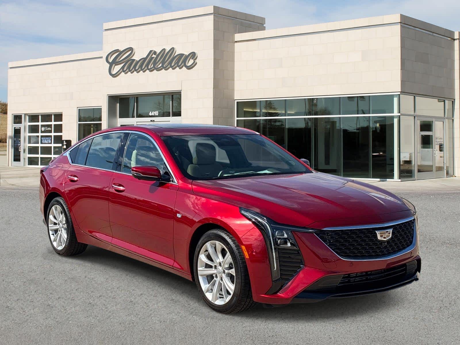 Radiant Red Tintcoat 2026 Cadillac CT5 Premium Luxury RWD Sedan Rear-Wheel Drive Automatic