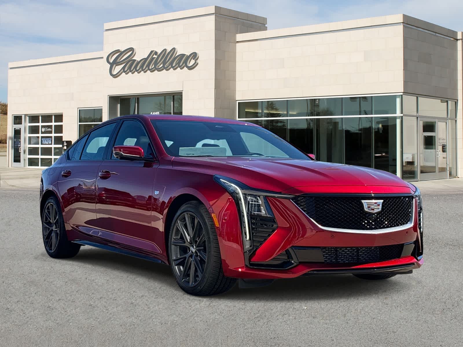 Radiant Red Tintcoat 2026 Cadillac CT5 Sport RWD Sedan Rear-Wheel Drive Automatic