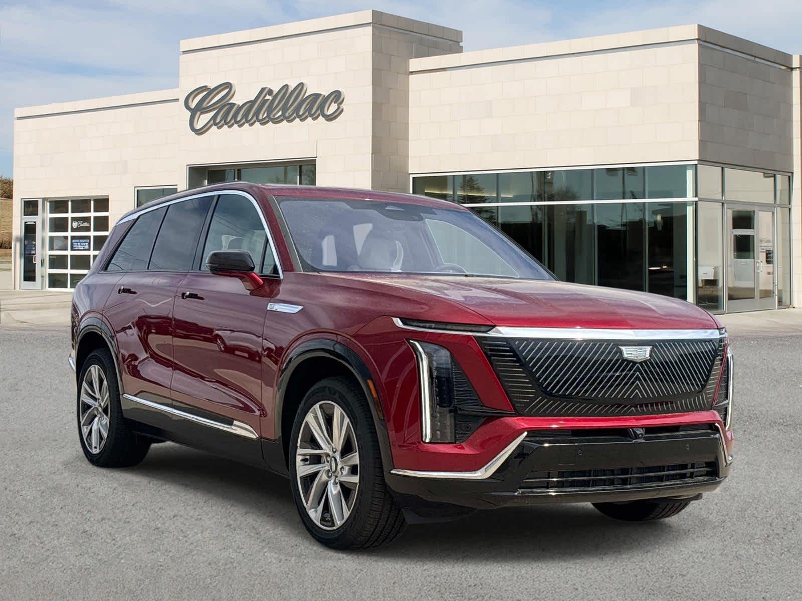 Radiant Red Tintcoat 2026 Cadillac VISTIQ Luxury AWD SUV / Crossover All-Wheel Drive Automatic