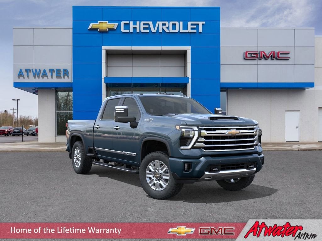 Lakeshore Blue Metallic 2026 Chevrolet Silverado 3500HD Pickup Truck Four-Wheel Drive Automatic