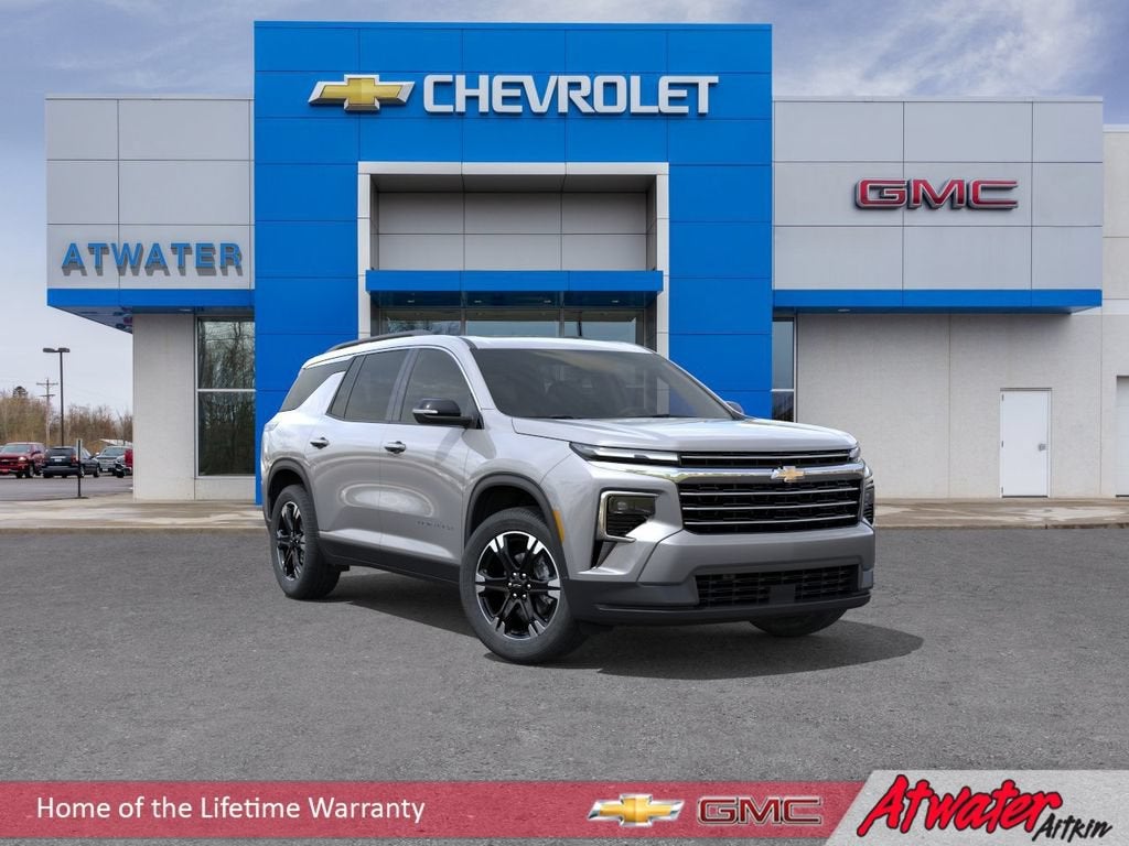 Sterling Gray Metallic 2027 Chevrolet Traverse SUV / Crossover Four-Wheel Drive Automatic