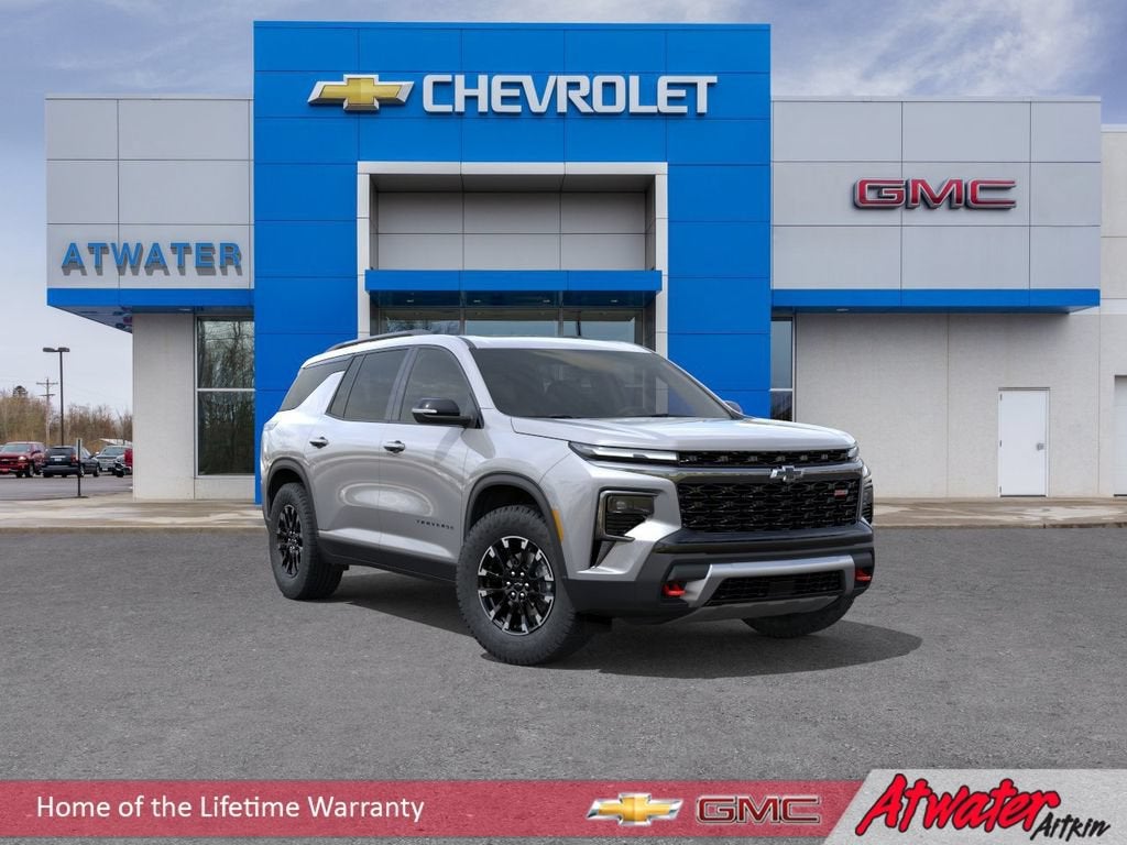 Sterling Gray Metallic 2026 Chevrolet Traverse SUV / Crossover Four-Wheel Drive Automatic