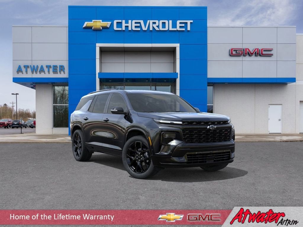 Mosaic Black Metallic 2026 Chevrolet Traverse SUV / Crossover Four-Wheel Drive Automatic