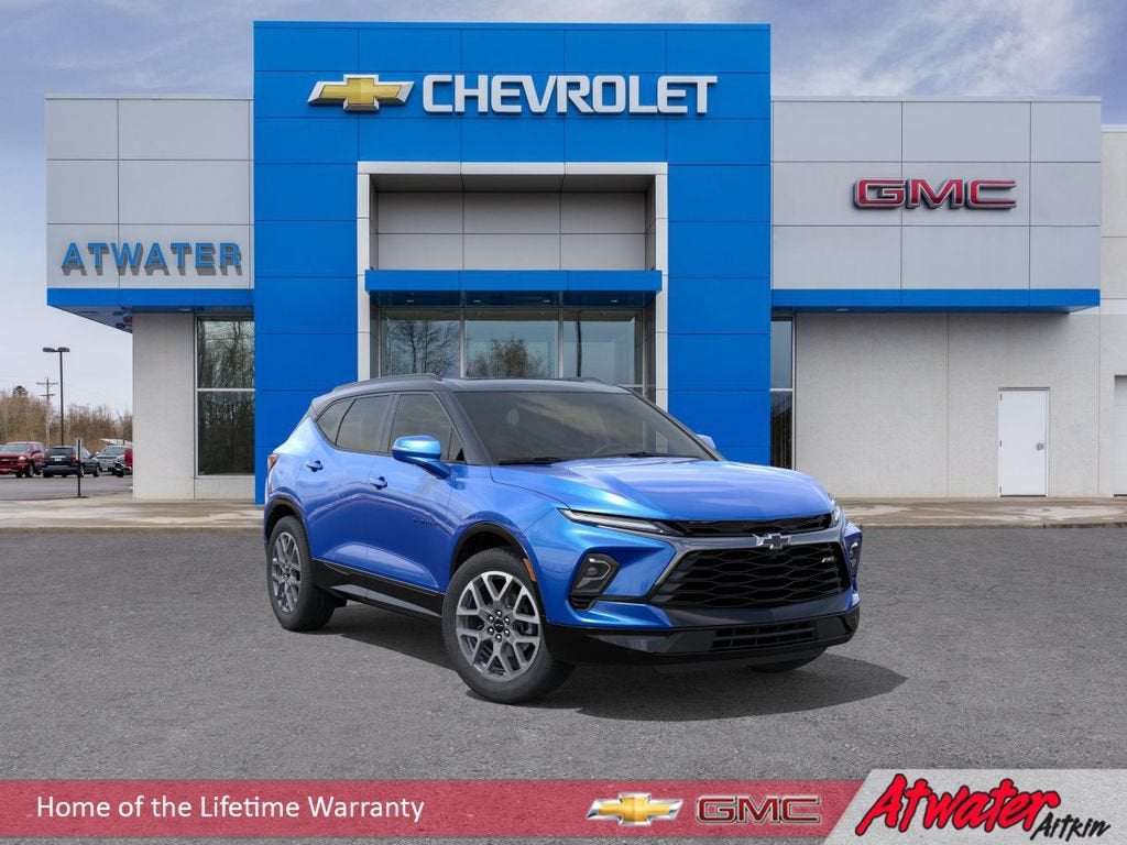 Riptide Blue Metallic 2026 Chevrolet Blazer SUV / Crossover All-Wheel Drive Automatic