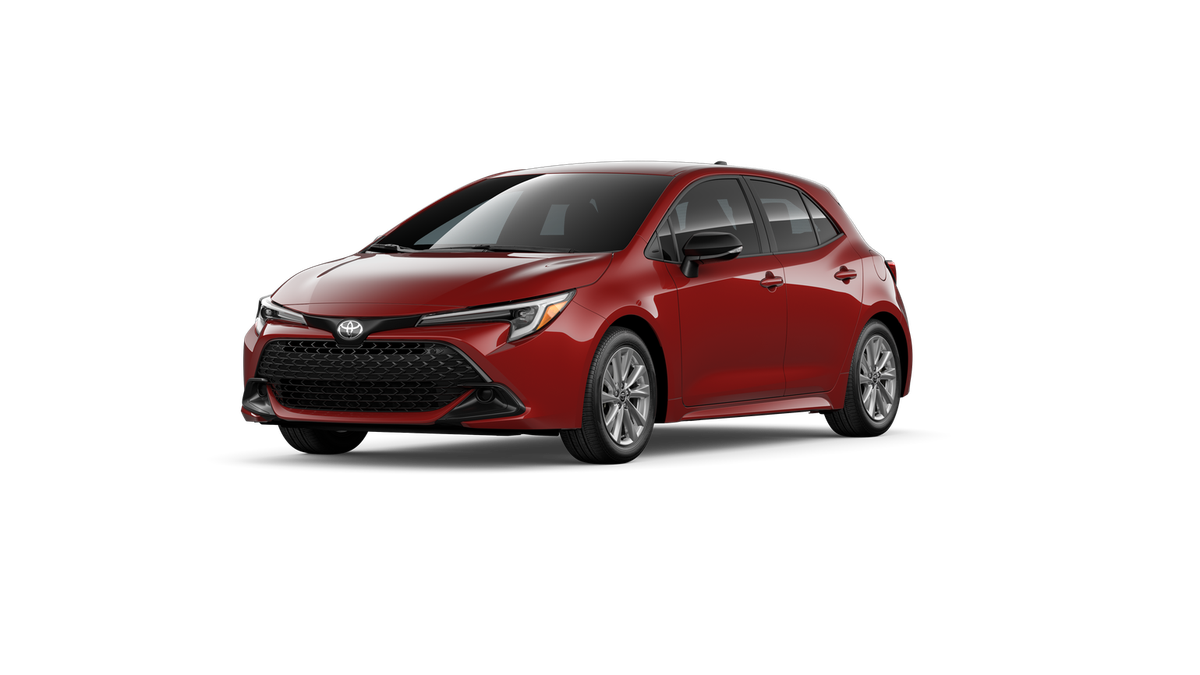 Finish Line Red [Extra_Cost_Color] 2026 Toyota Corolla Hatchback Hatchback Front-Wheel Drive Continuously Variable Transmission