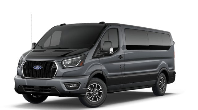 Carbonized Gray Metallic 2027 Ford Transit Passenger Van Rear-Wheel Drive