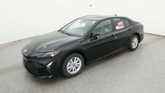 Midnight Black Metallic 2026 Toyota Camry Sedan Front-Wheel Drive Continuously Variable Transmission