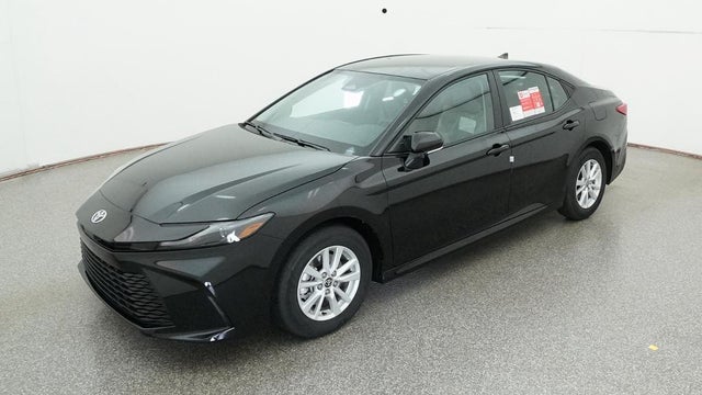 Midnight Black Metallic 2026 Toyota Camry Sedan Front-Wheel Drive Continuously Variable Transmission