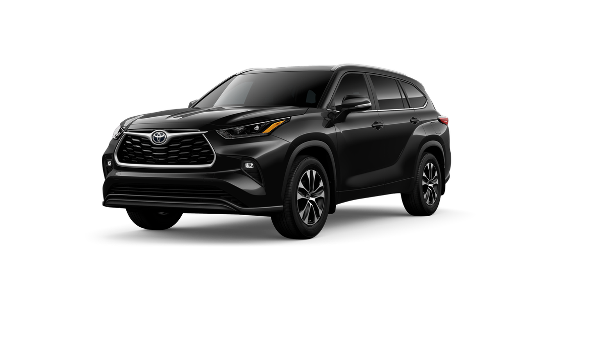 Midnight Black Metallic 2026 Toyota Highlander SUV / Crossover All-Wheel Drive 8-Speed Dual Clutch
