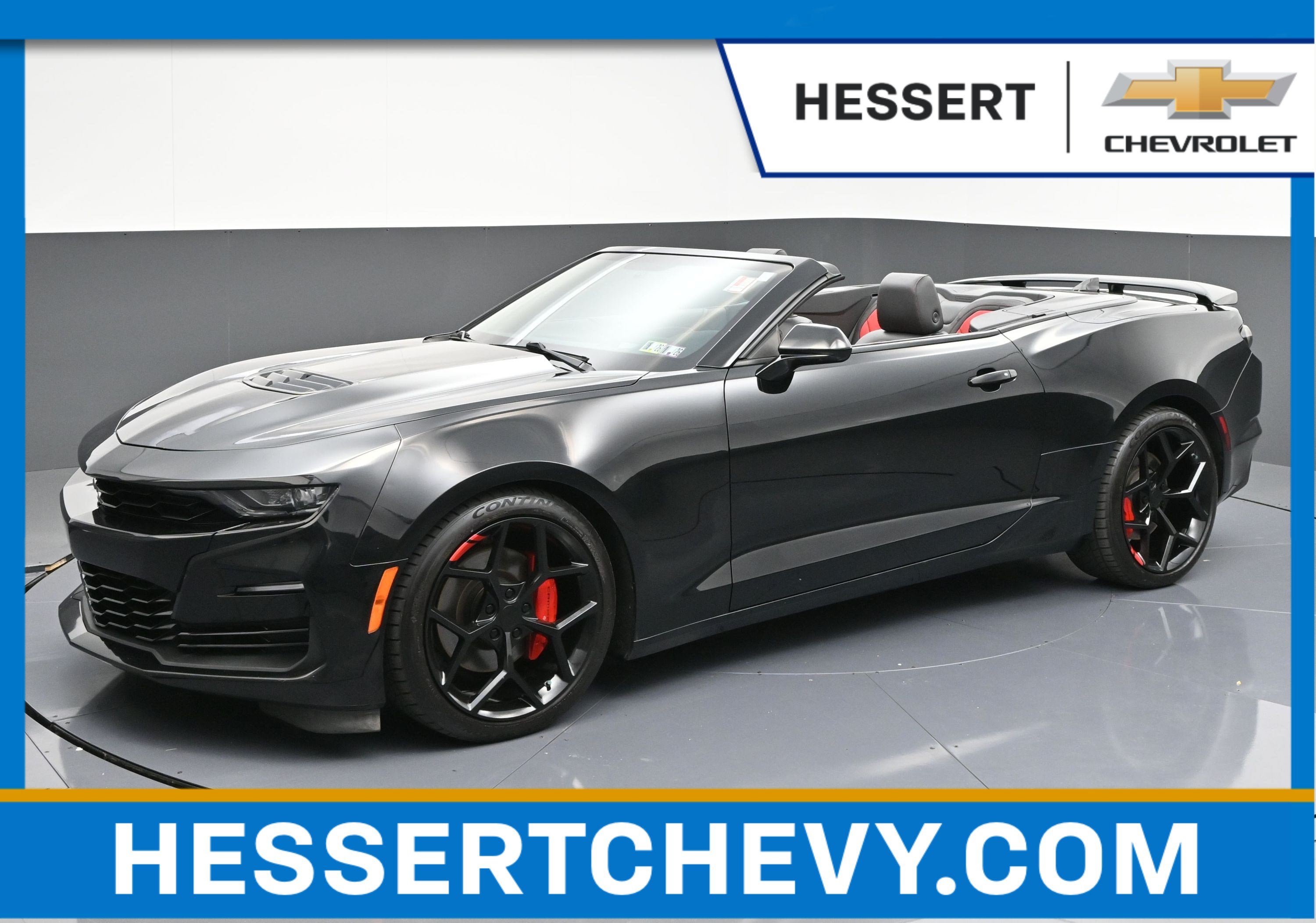 Black 2021 Chevrolet Camaro Convertible Rear-Wheel Drive Automatic
