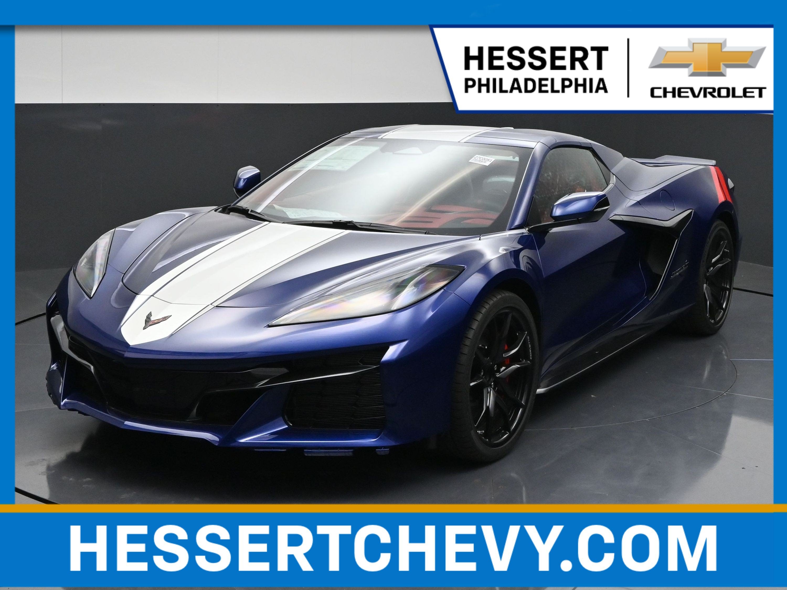 Admiral Blue Metallic 2027 Chevrolet Corvette Convertible Rear-Wheel Drive Automatic