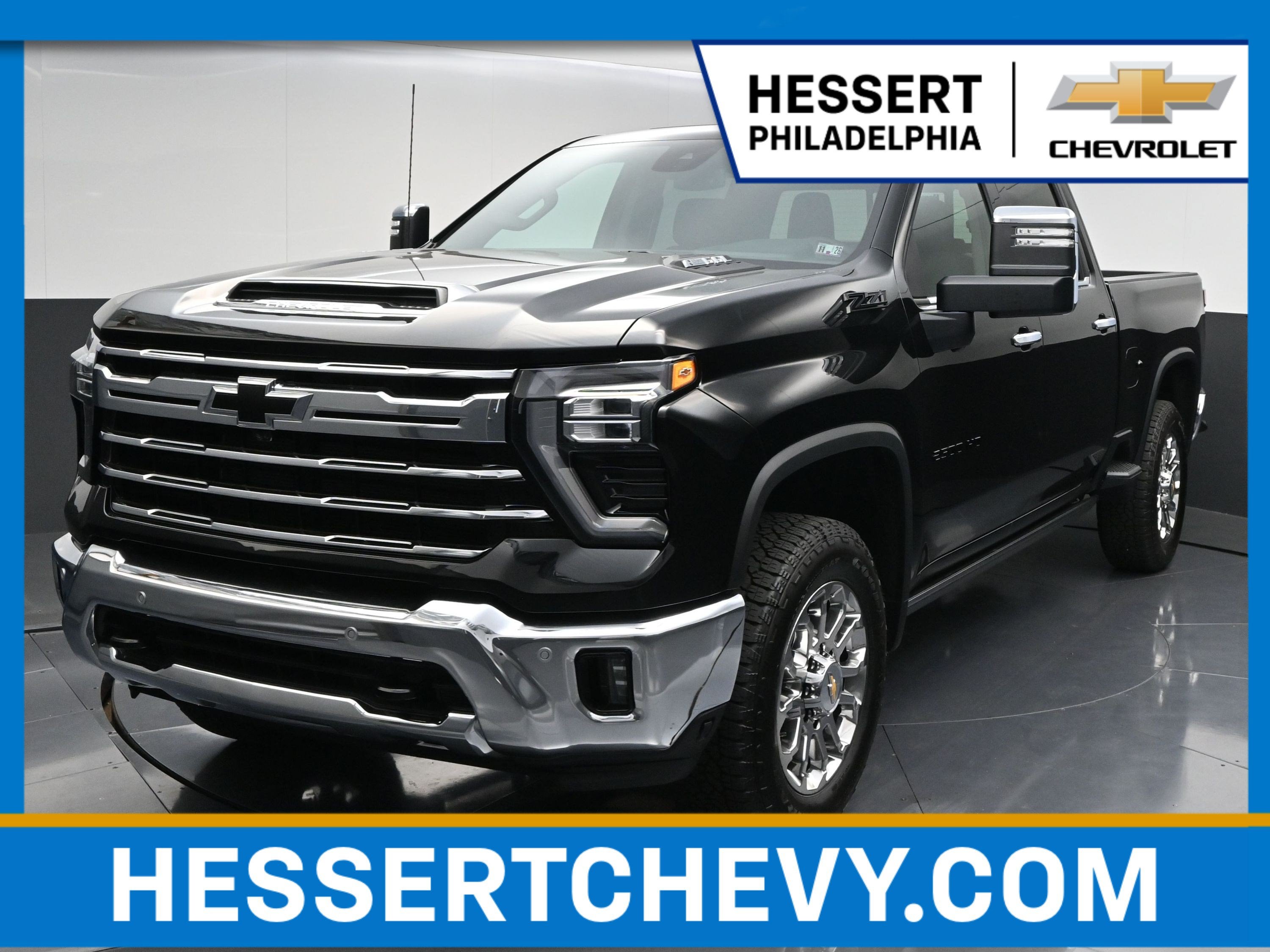 Black 2026 Chevrolet Silverado 2500HD Pickup Truck Four-Wheel Drive Automatic