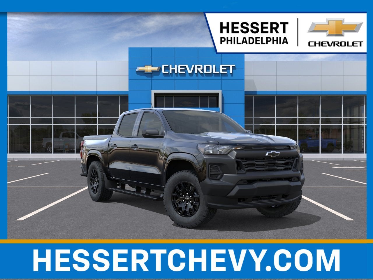 Black 2026 Chevrolet Colorado Pickup Truck Four-Wheel Drive Automatic