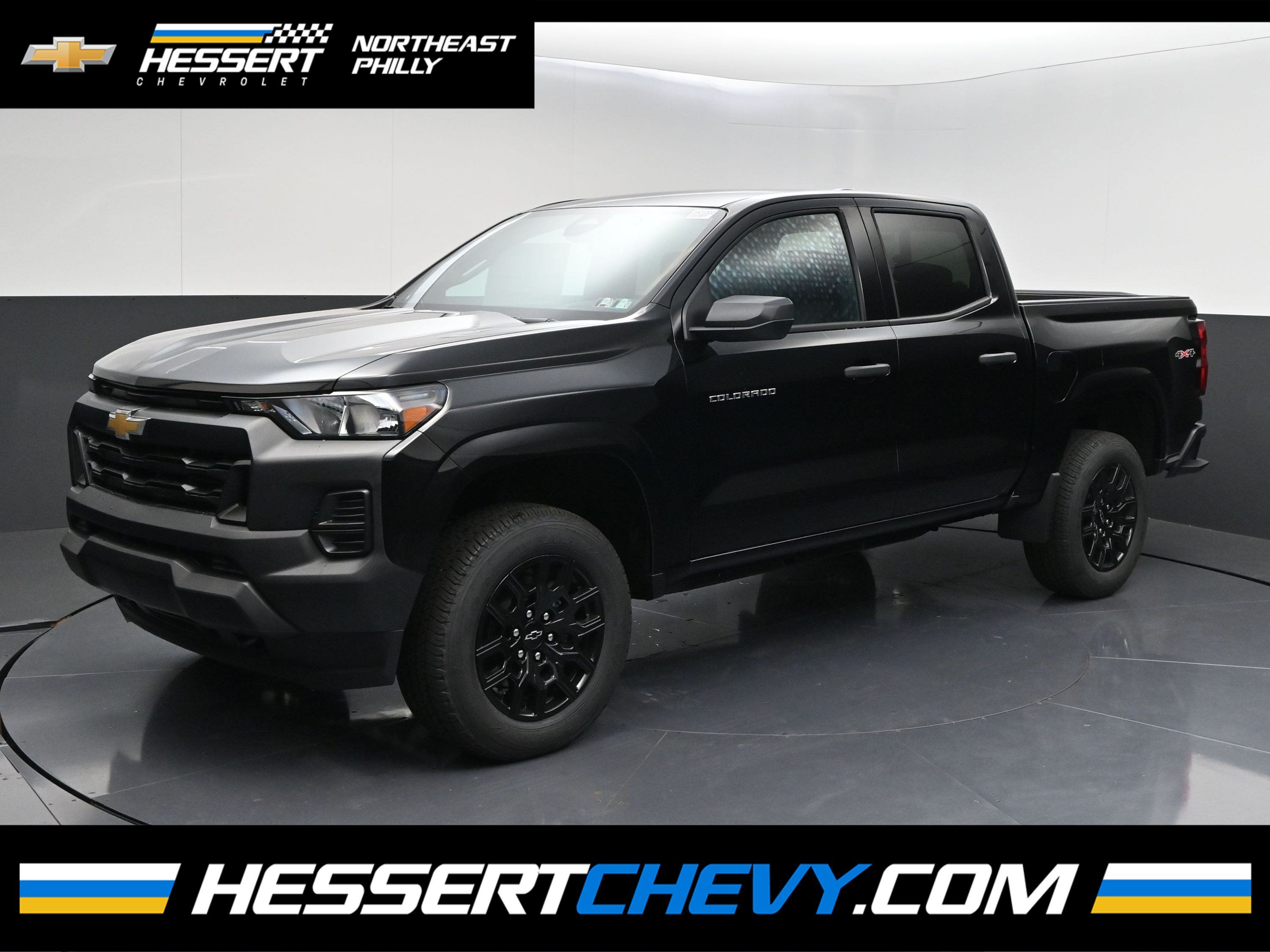 Black 2026 Chevrolet Colorado Pickup Truck Four-Wheel Drive Automatic