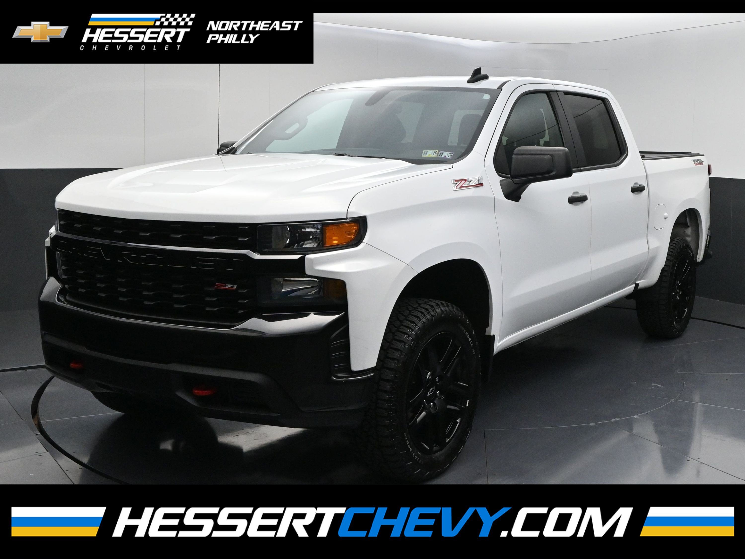 Summit White 2022 Chevrolet Silverado 1500 Pickup Truck Four-Wheel Drive Automatic