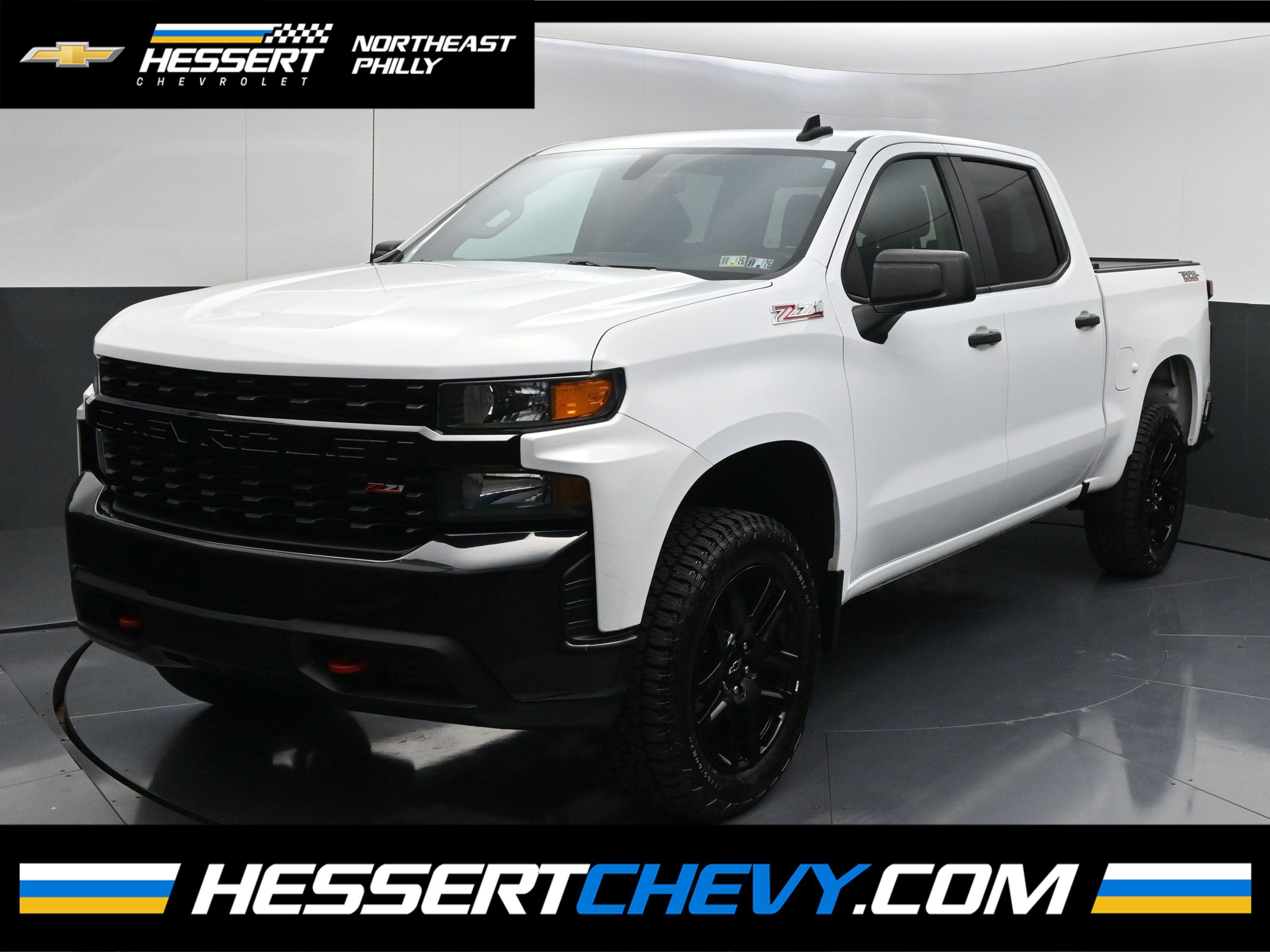 Summit White 2022 Chevrolet Silverado 1500 Pickup Truck Four-Wheel Drive Automatic