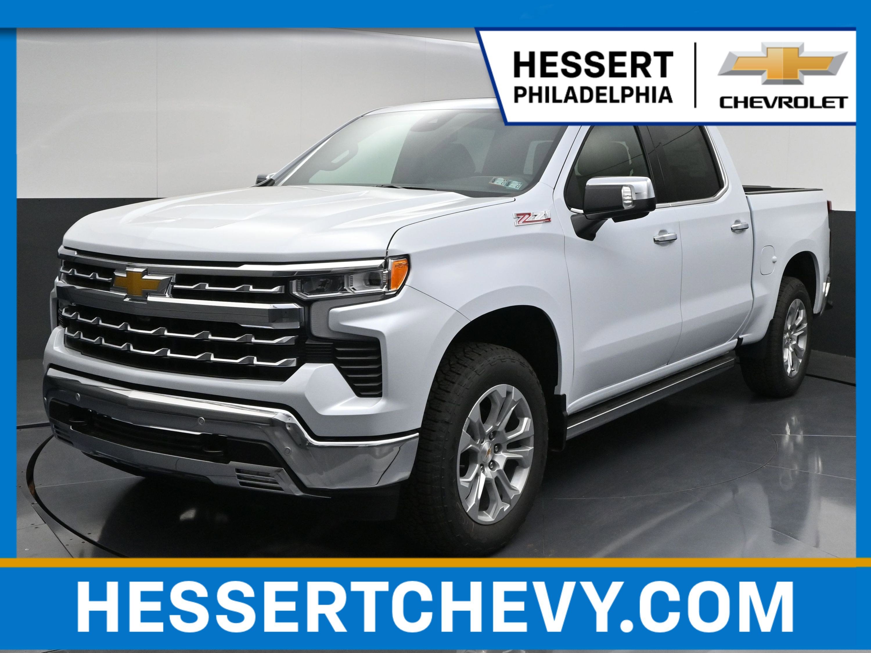 Polar White Tricoat 2026 Chevrolet Silverado 1500 Pickup Truck Four-Wheel Drive Automatic