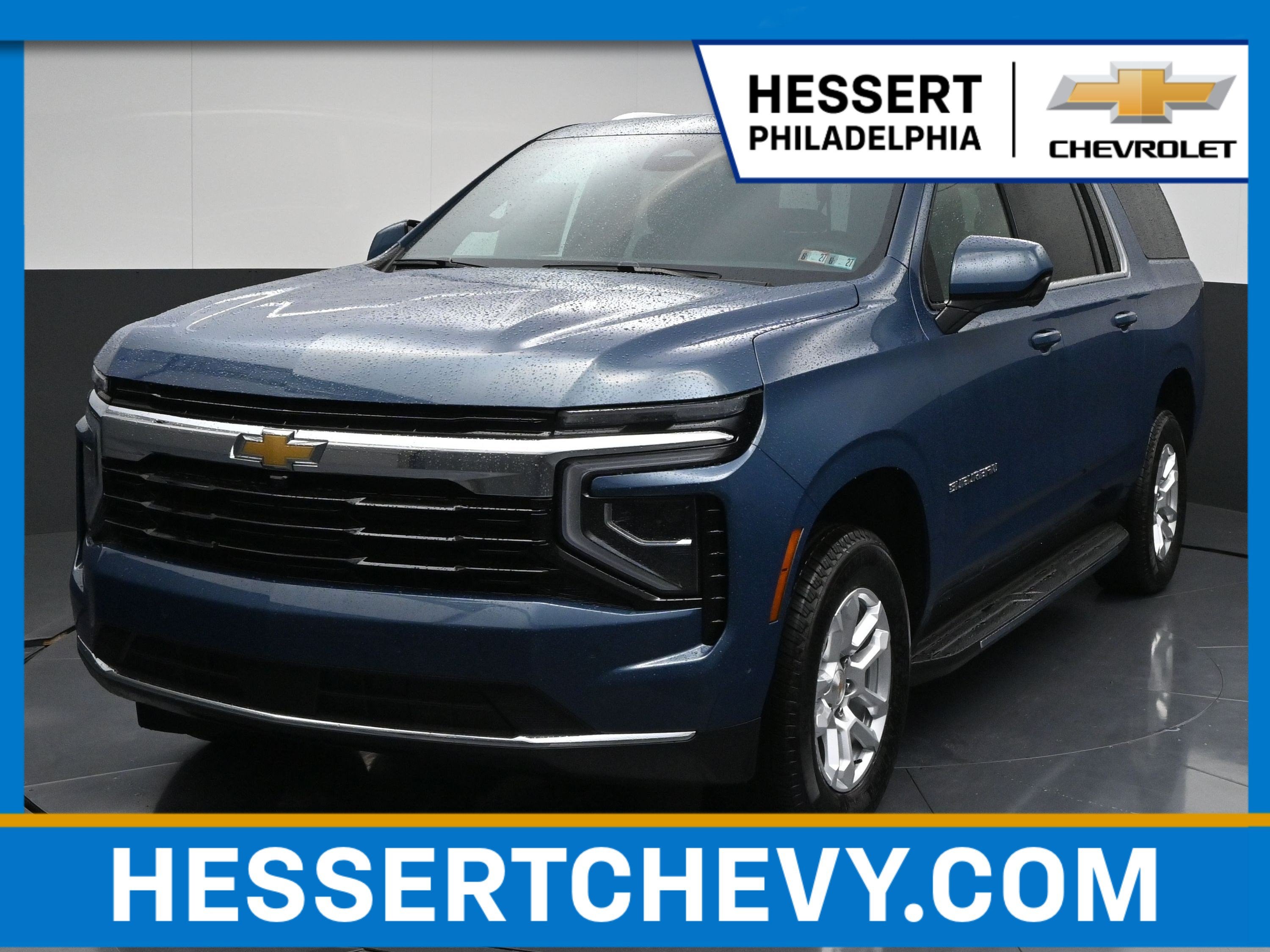Lakeshore Blue Metallic 2026 Chevrolet Suburban SUV / Crossover Four-Wheel Drive Automatic
