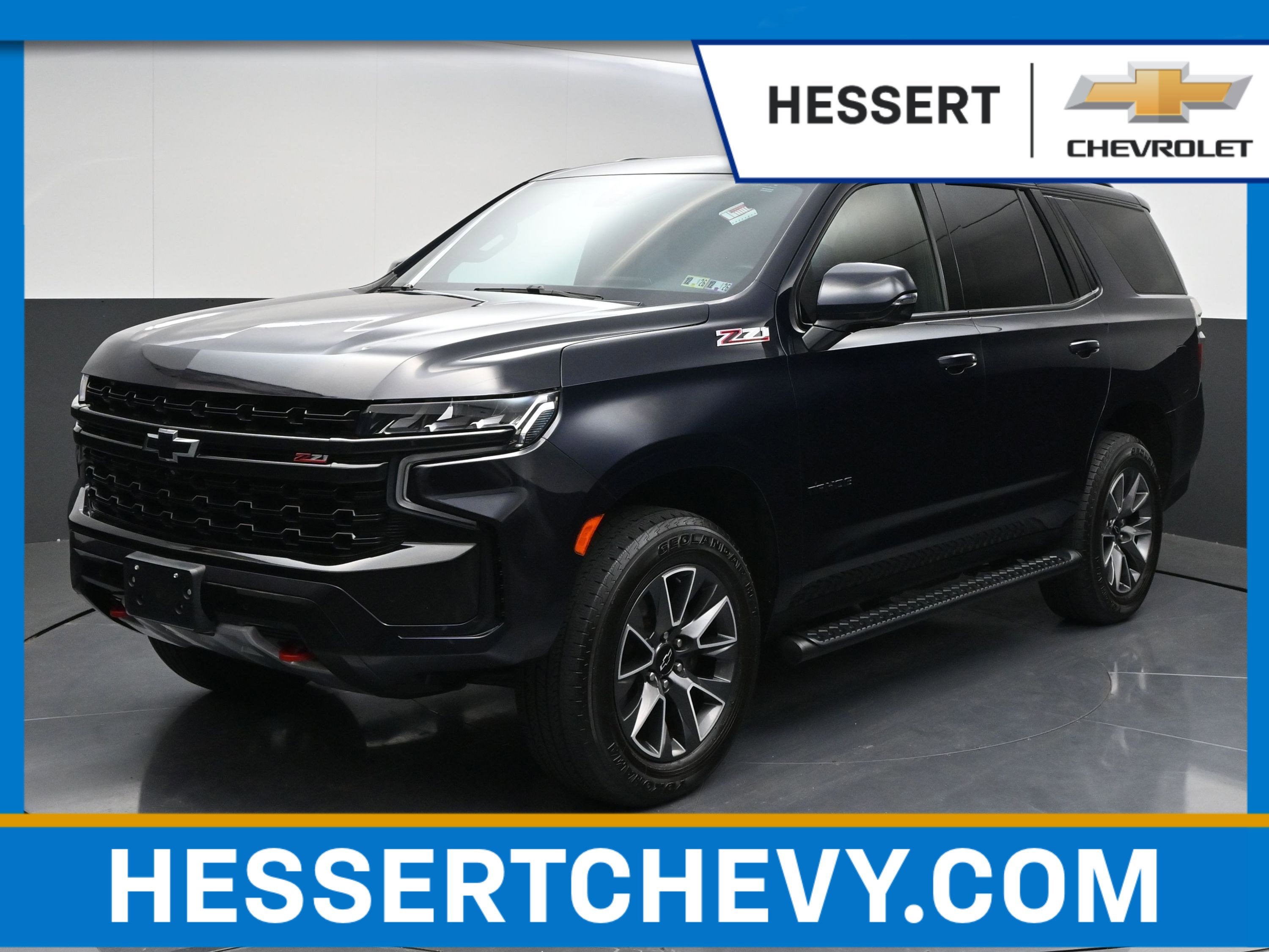 Midnight Blue Metallic 2021 Chevrolet Tahoe SUV / Crossover Four-Wheel Drive Automatic