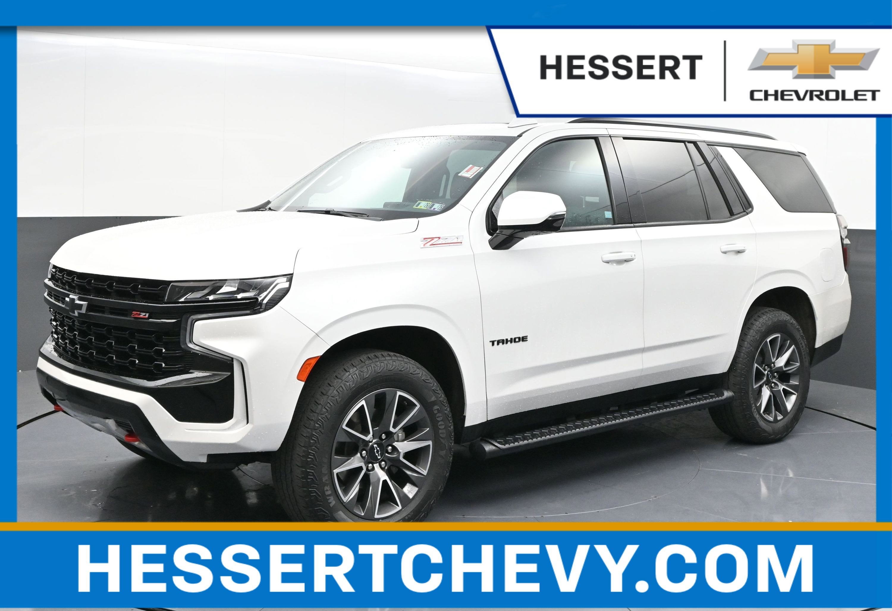 White (Iridescent Pearl Tricoat) 2023 Chevrolet Tahoe Z71 4WD SUV / Crossover Four-Wheel Drive Automatic