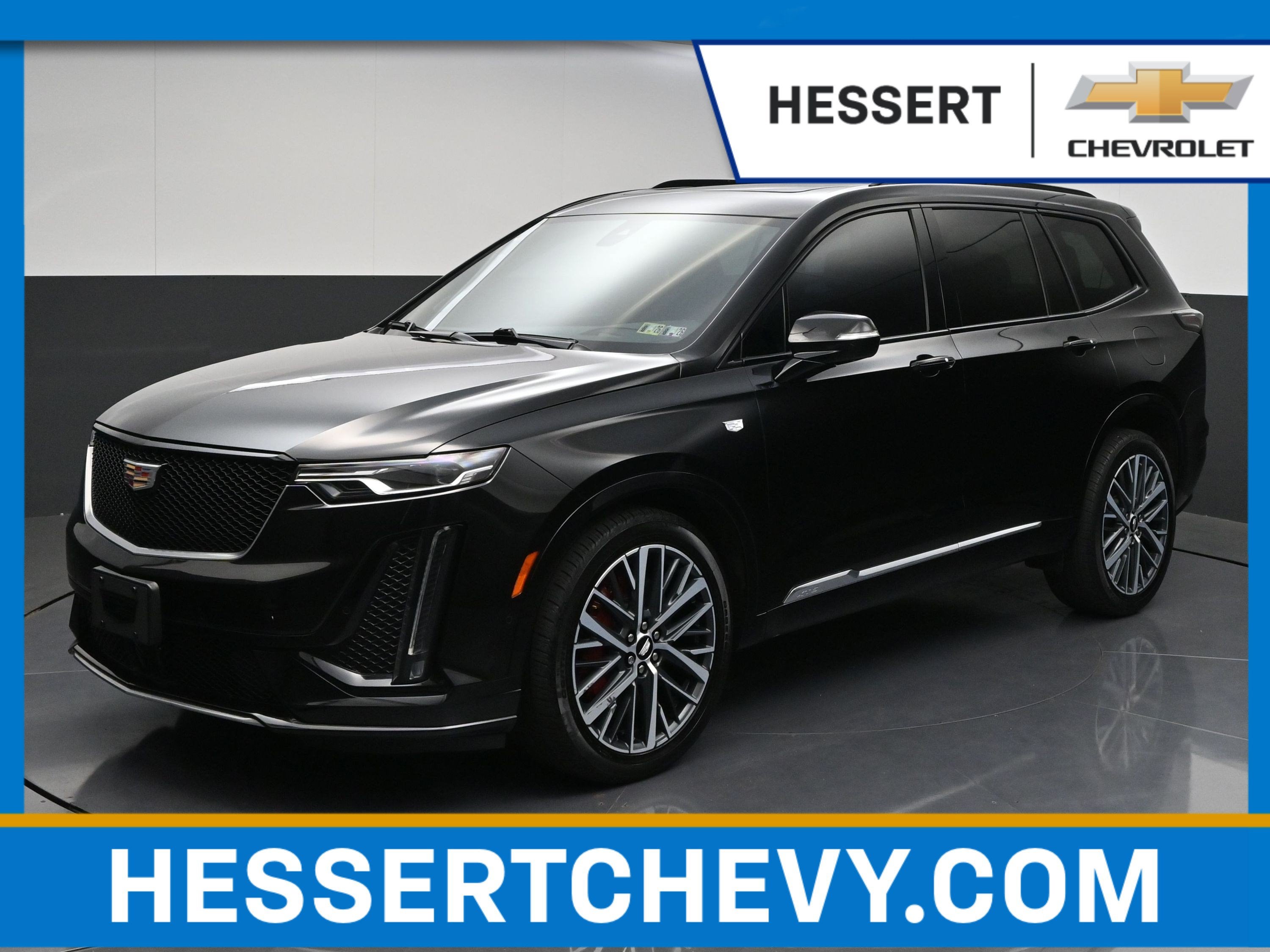 Stellar Black Metallic 2024 Cadillac XT6 SUV / Crossover Four-Wheel Drive Automatic
