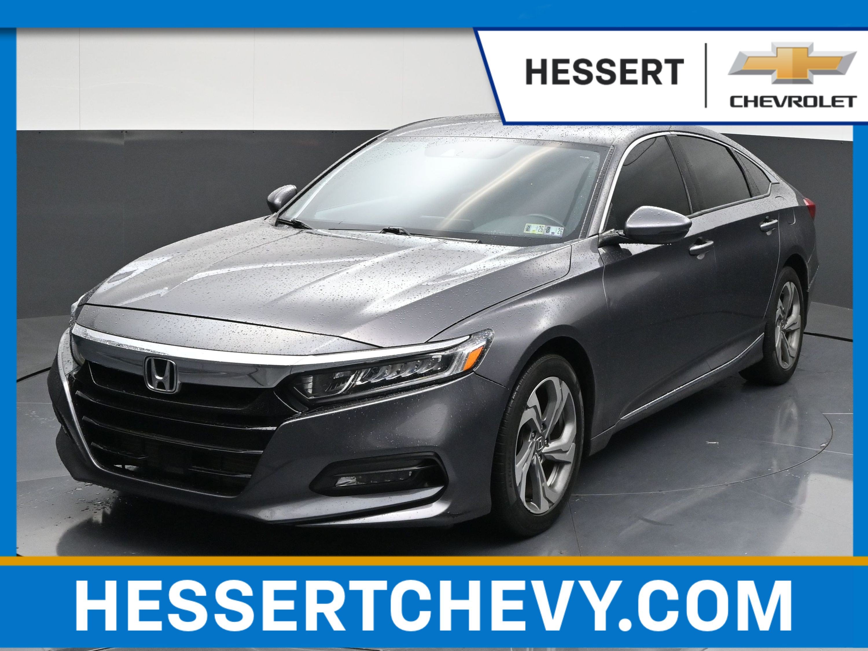 Gray 2019 Honda Accord Sedan Front-Wheel Drive Automatic