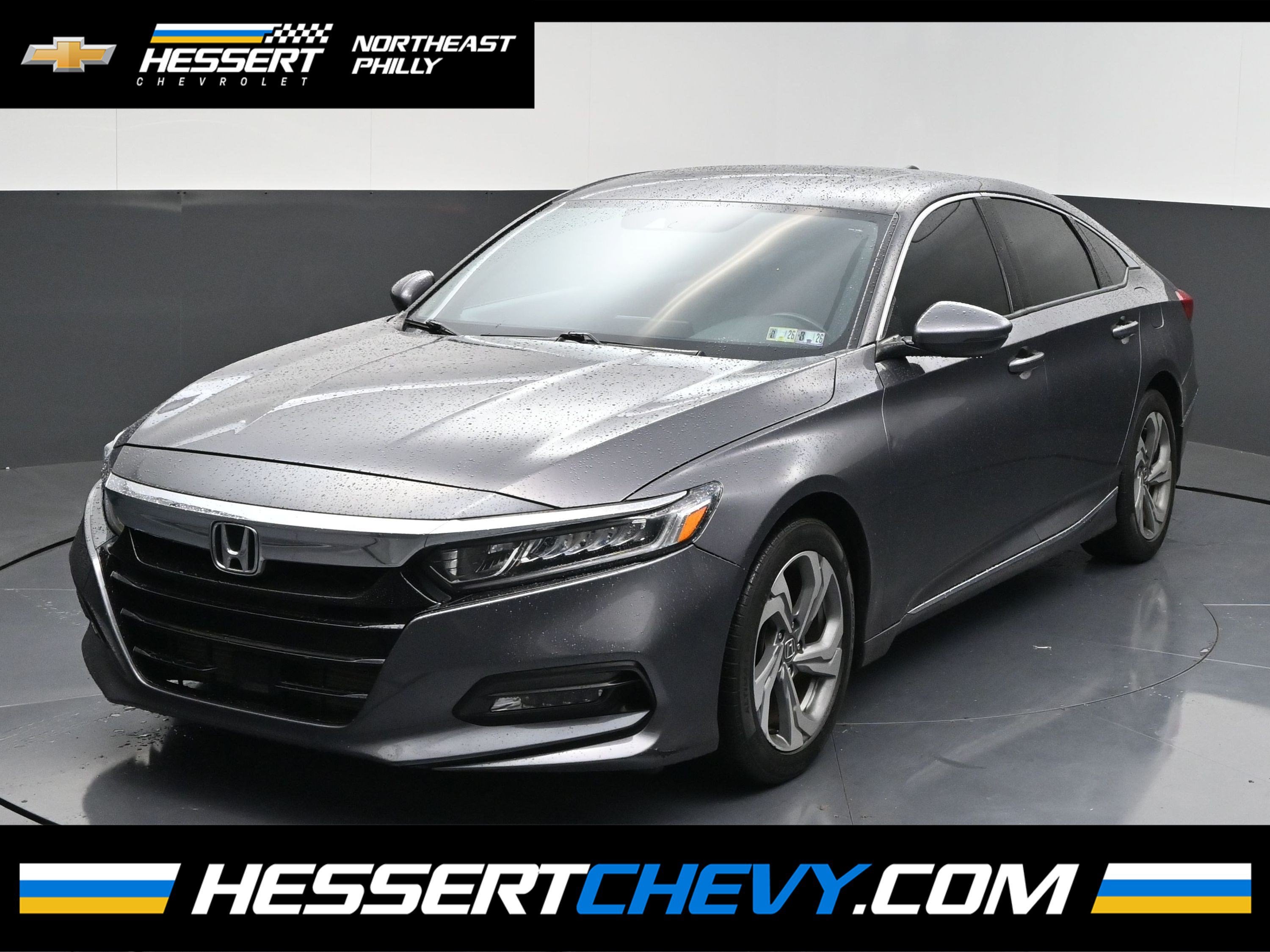 Gray 2019 Honda Accord Sedan Front-Wheel Drive Automatic