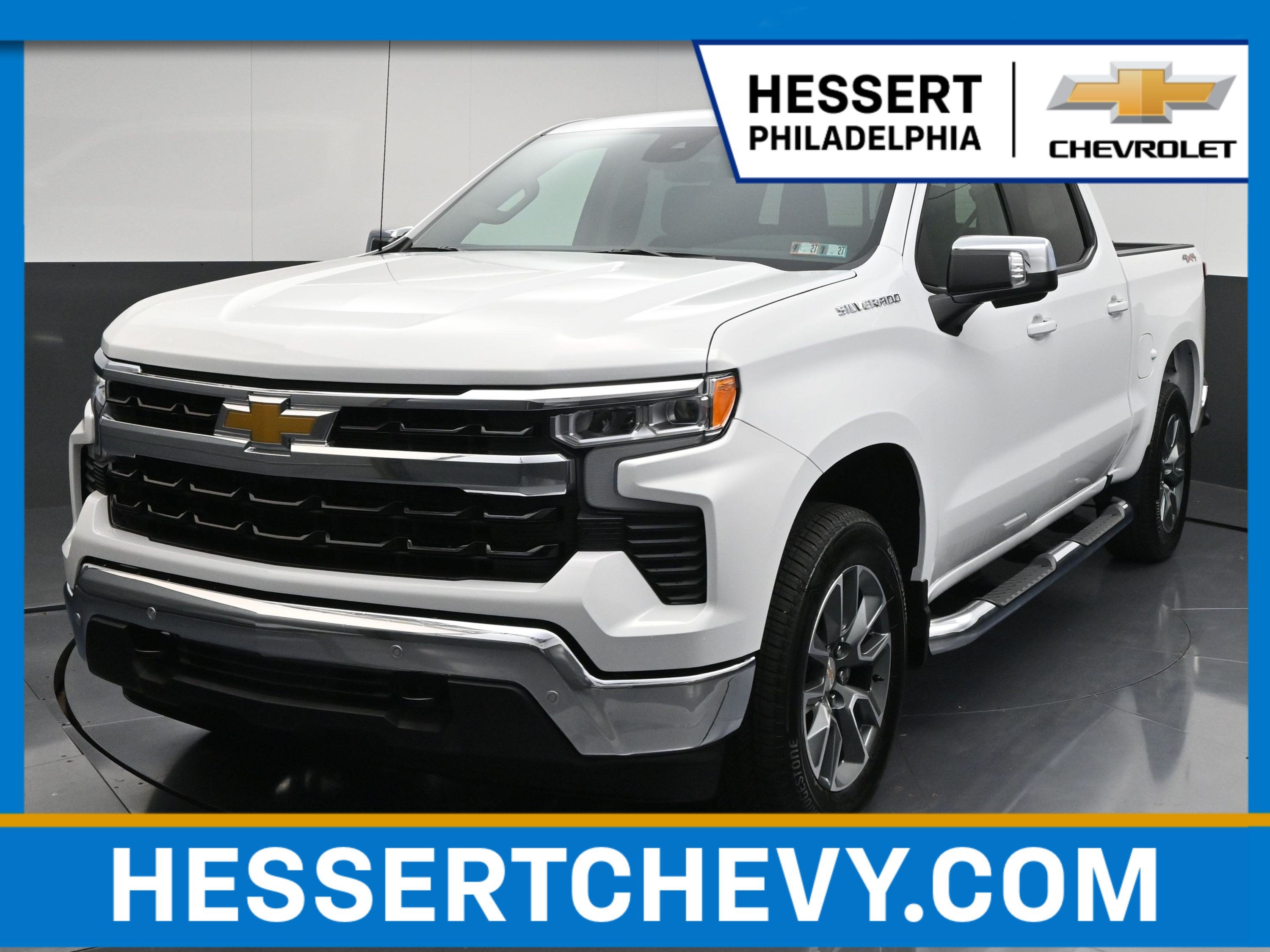 Summit White 2026 Chevrolet Silverado 1500 Pickup Truck Four-Wheel Drive Automatic