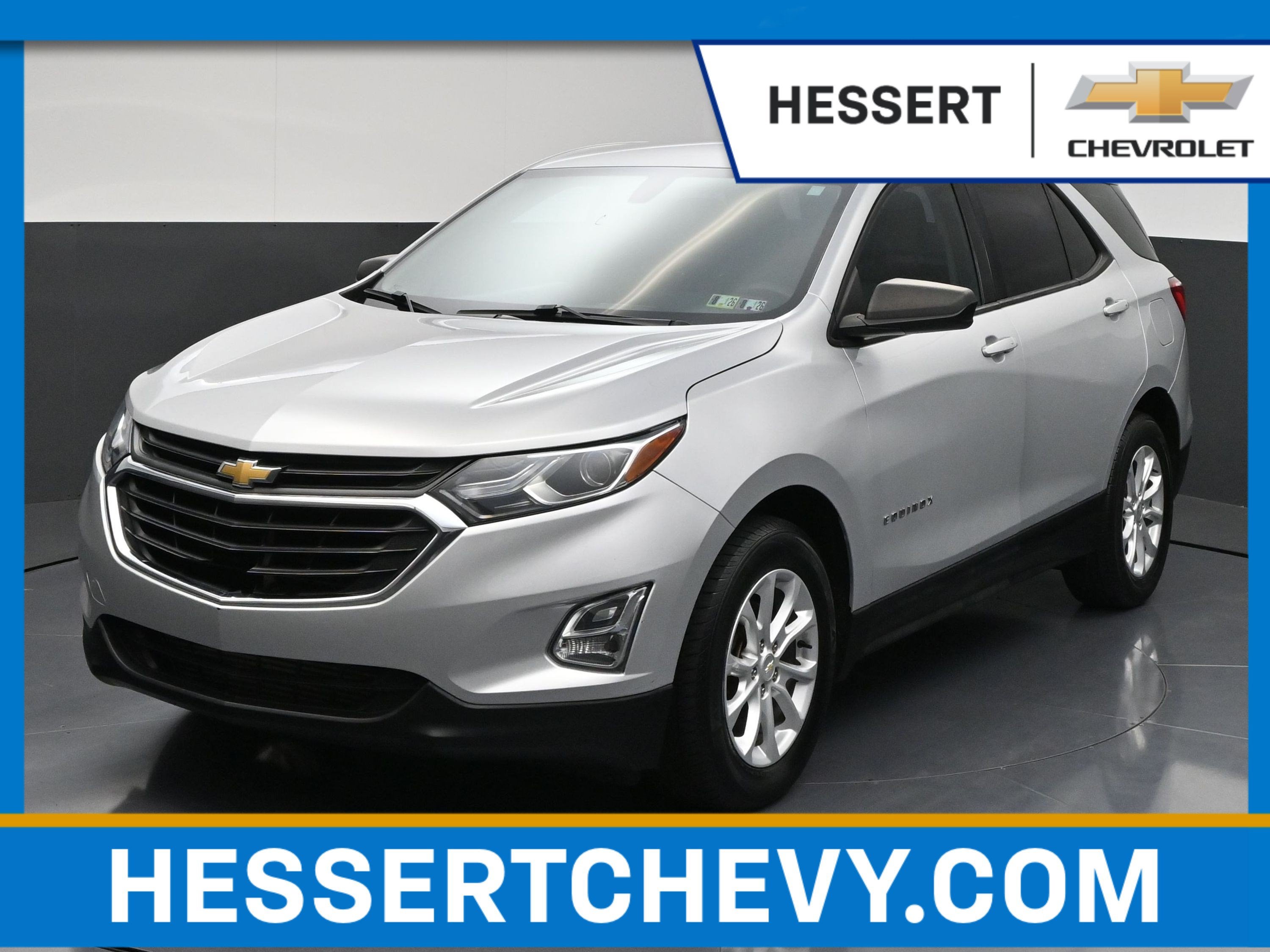 Silver Ice Metallic 2018 Chevrolet Equinox SUV / Crossover Front-Wheel Drive Automatic
