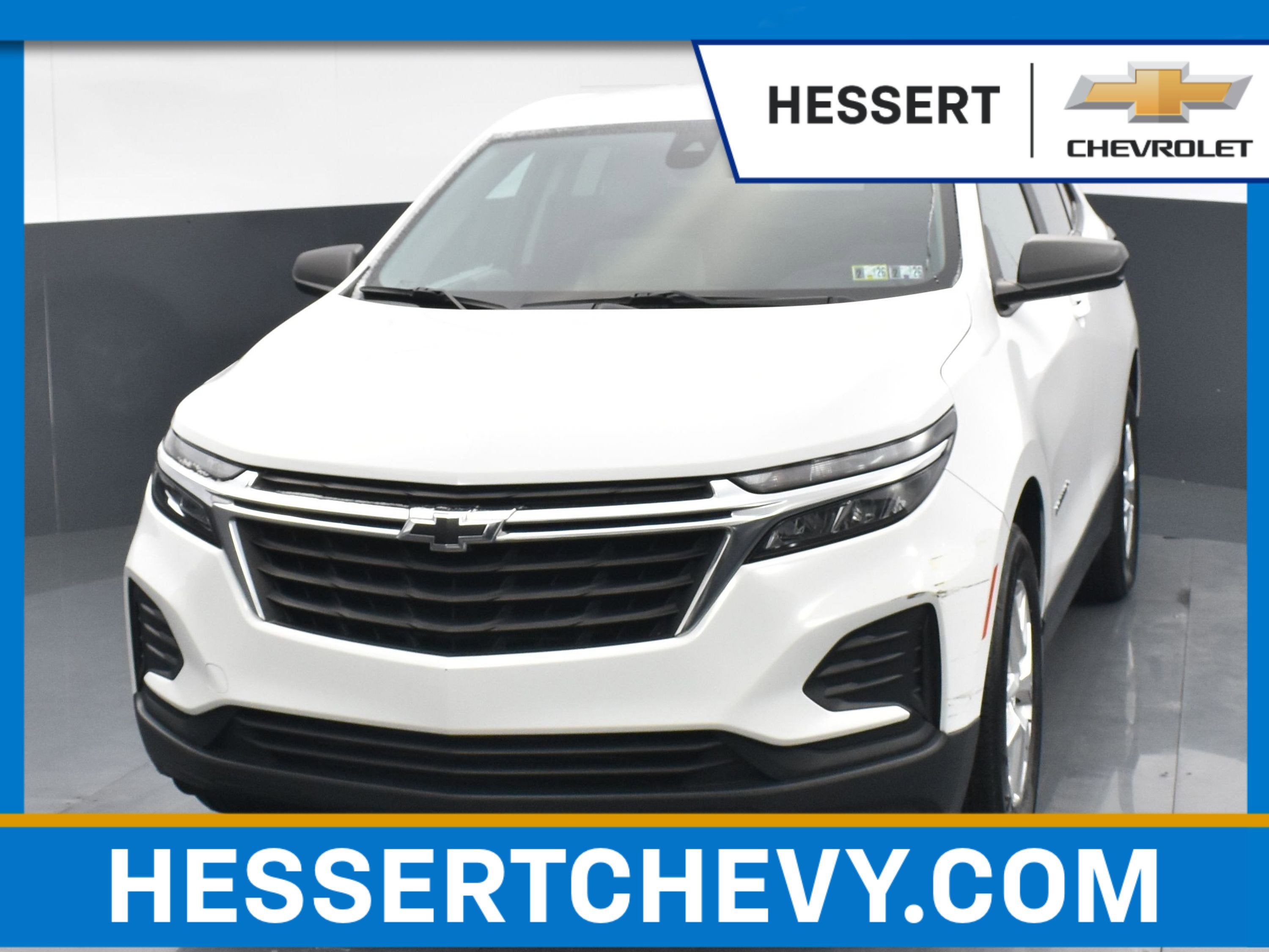 Summit White 2022 Chevrolet Equinox LS FWD with 1LS SUV / Crossover Front-Wheel Drive Automatic