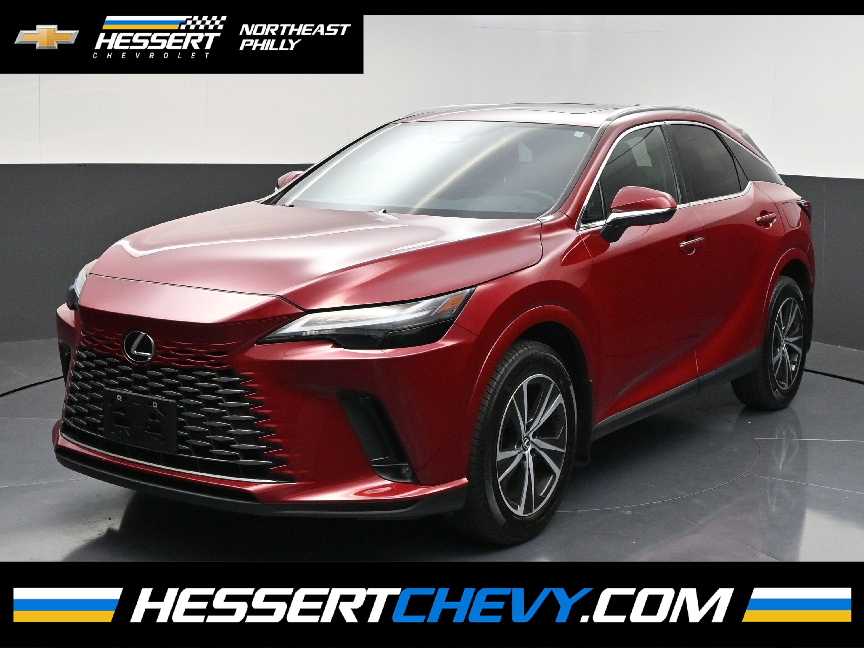 Red 2023 Lexus RX Hybrid SUV / Crossover All-Wheel Drive Automatic