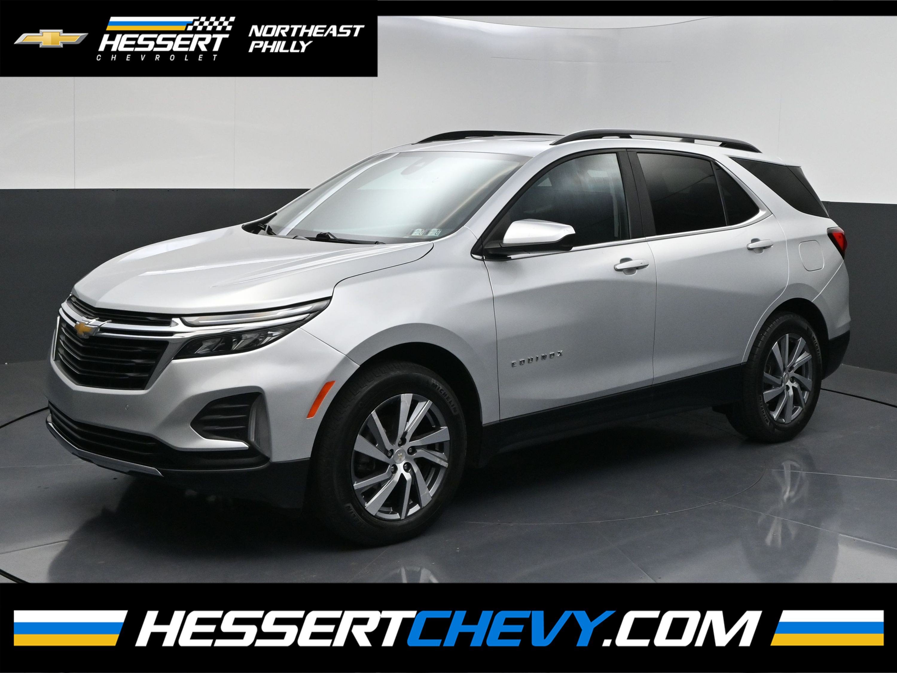 Silver Ice Metallic 2022 Chevrolet Equinox SUV / Crossover Four-Wheel Drive Automatic