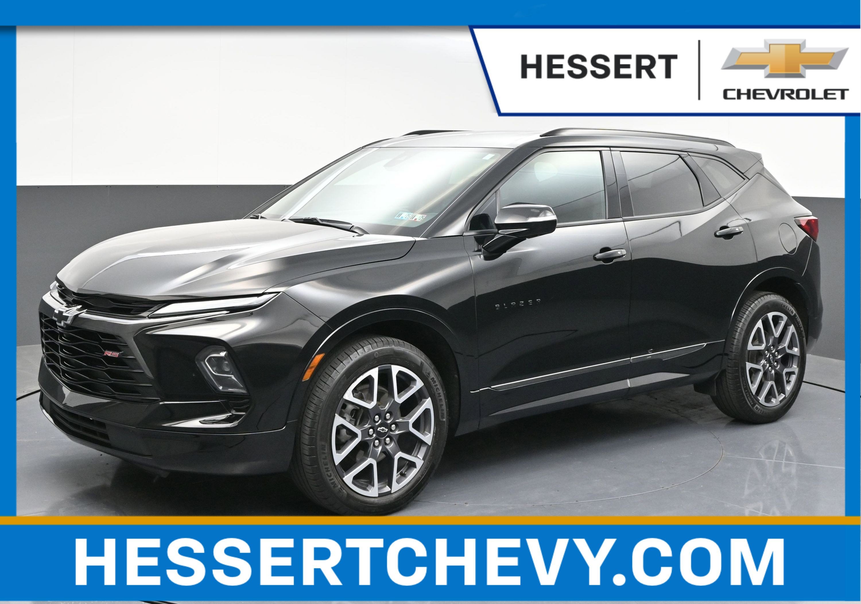 Black 2024 Chevrolet Blazer SUV / Crossover All-Wheel Drive Automatic