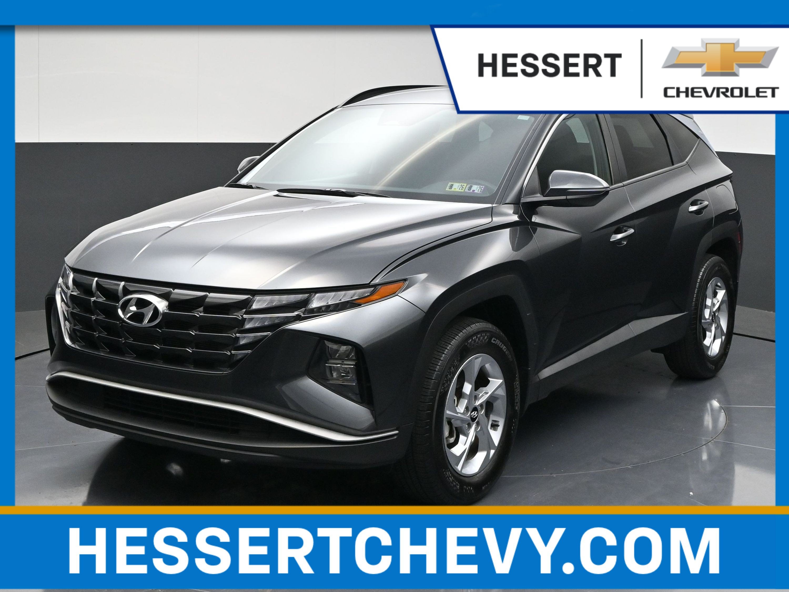 Gray 2023 Hyundai Tucson SUV / Crossover All-Wheel Drive Automatic