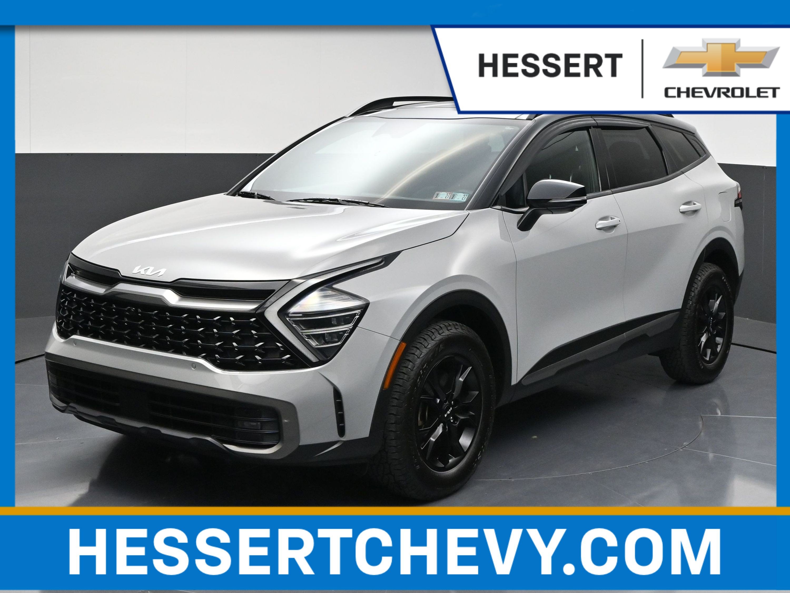Gray 2023 Kia Sportage SUV / Crossover All-Wheel Drive Automatic