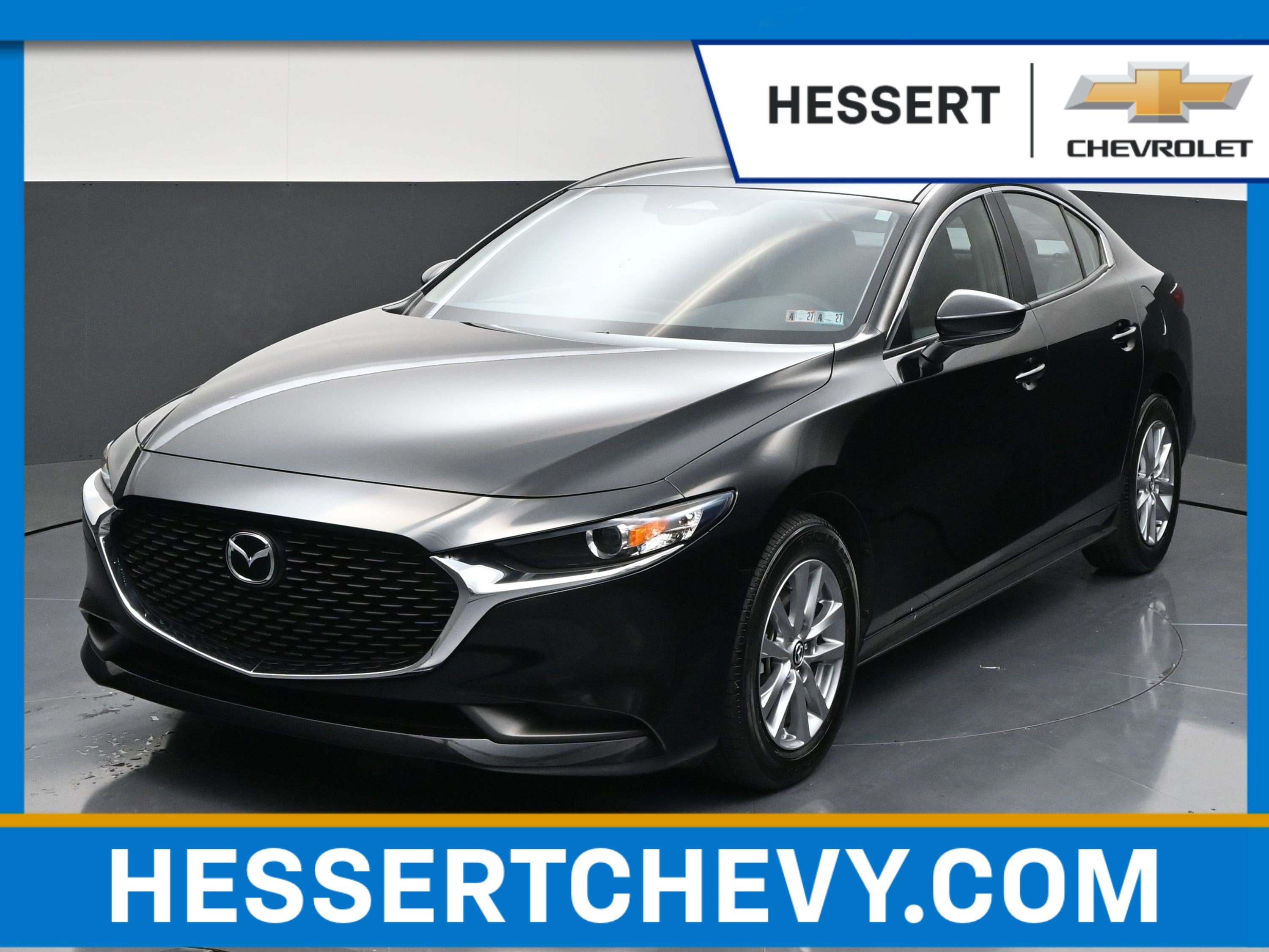 Black 2025 Mazda MAZDA3 Sedan Front-Wheel Drive Automatic