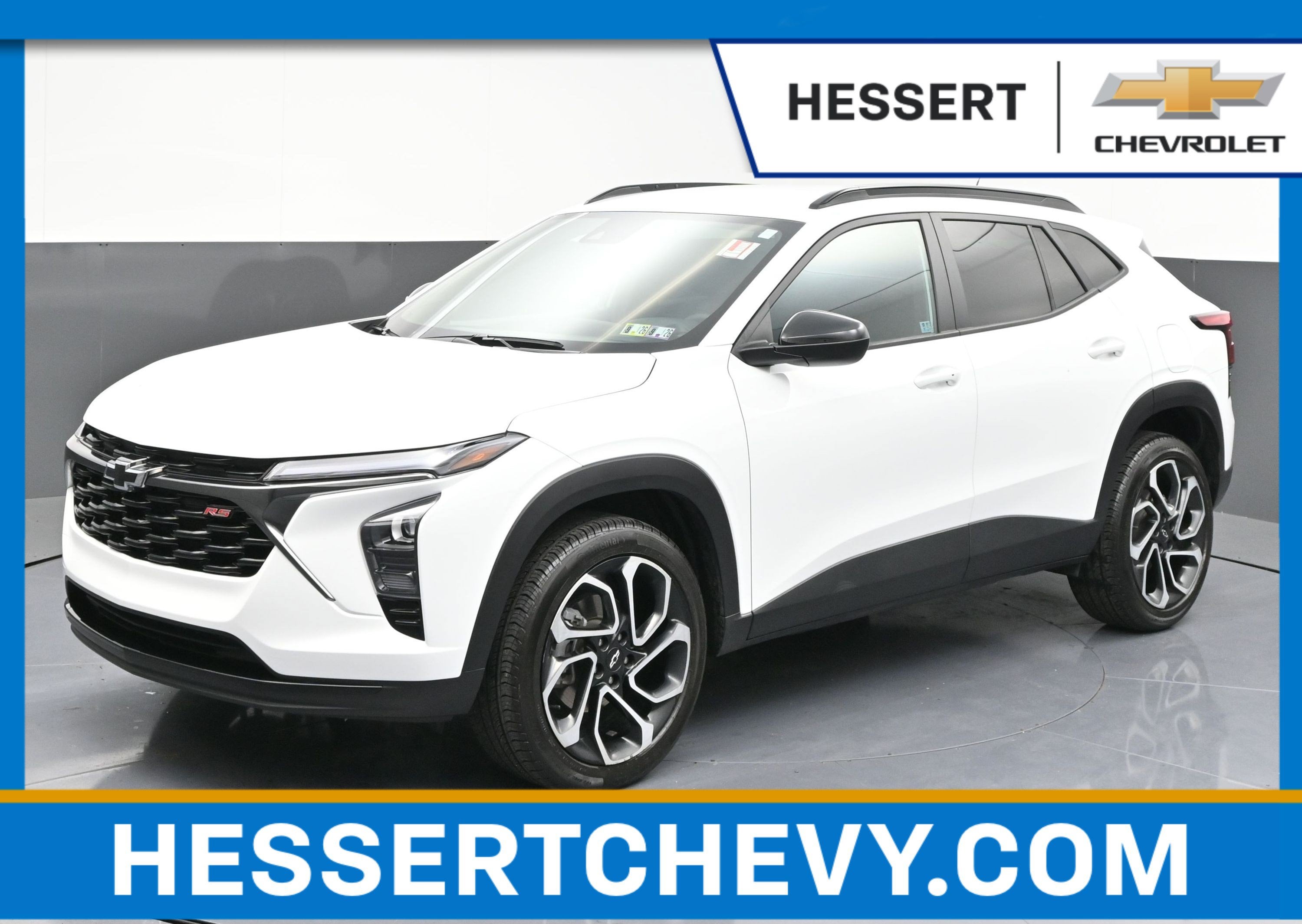 Summit White 2025 Chevrolet Trax RS with 2RS FWD SUV / Crossover Front-Wheel Drive Automatic