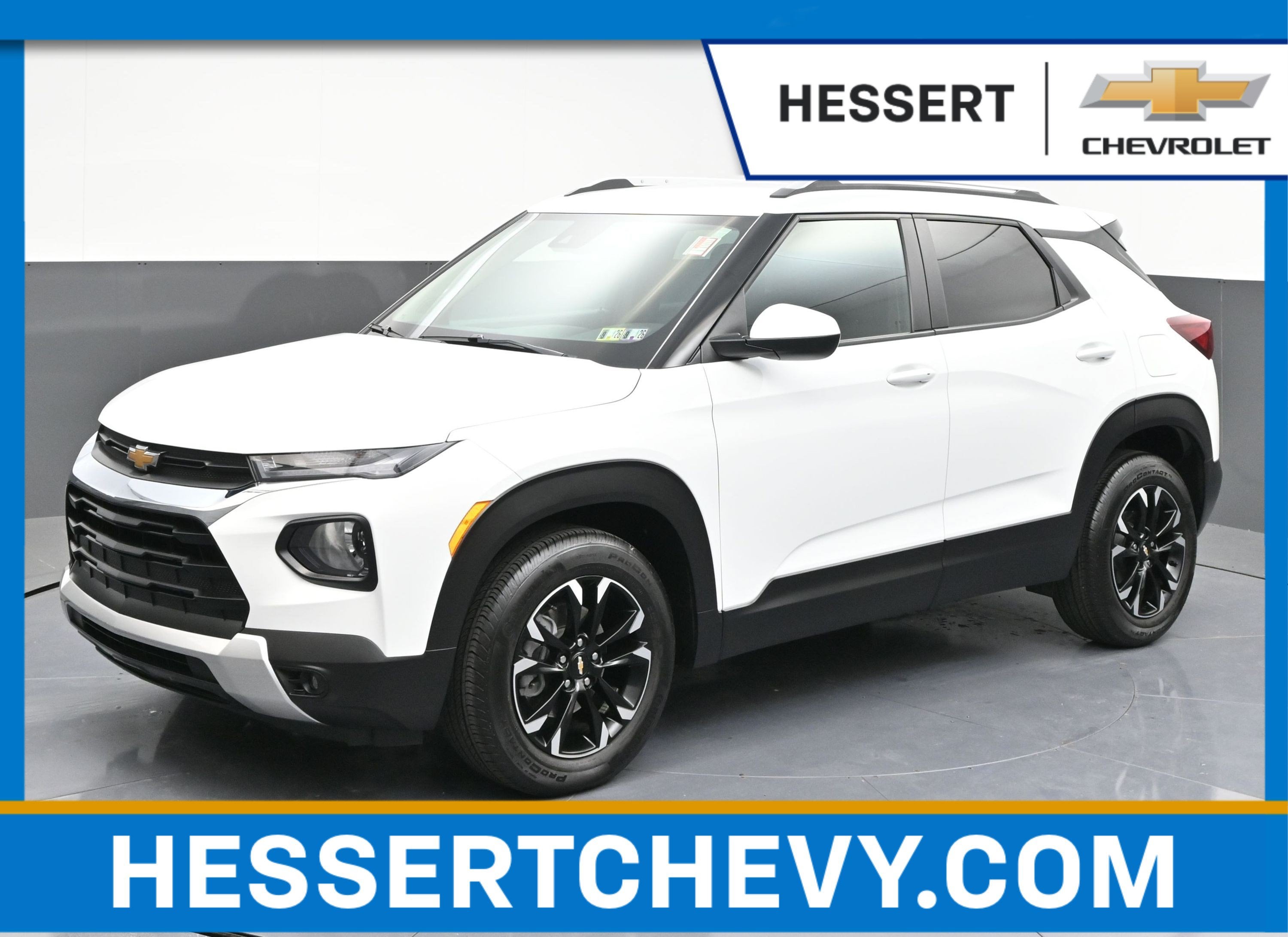Summit White 2023 Chevrolet Trailblazer SUV / Crossover Front-Wheel Drive Automatic