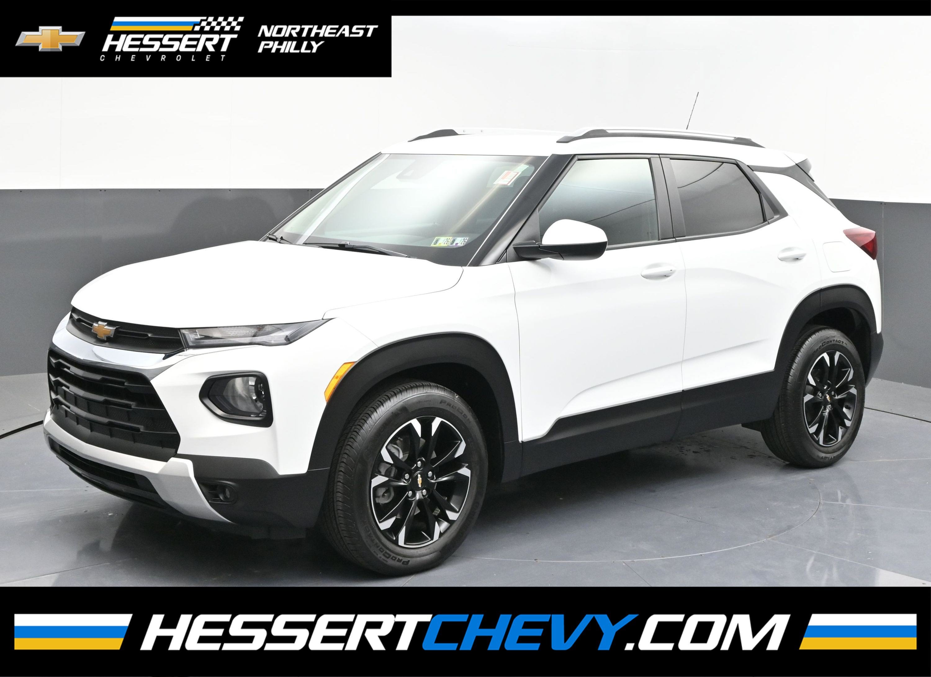 Summit White 2023 Chevrolet Trailblazer SUV / Crossover Front-Wheel Drive Automatic
