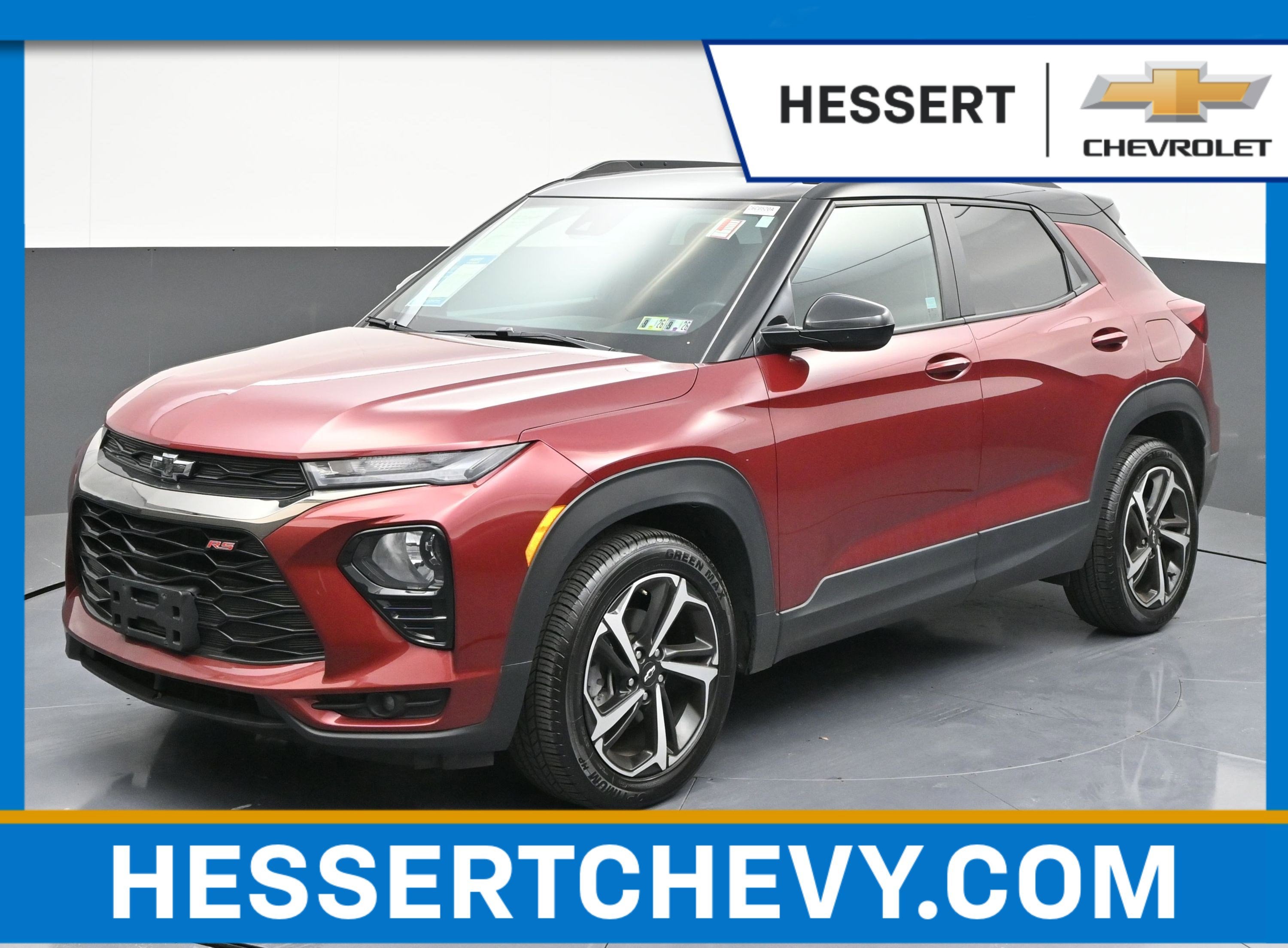 Red (Crimson Metallic) 2023 Chevrolet Trailblazer SUV / Crossover Front-Wheel Drive Automatic